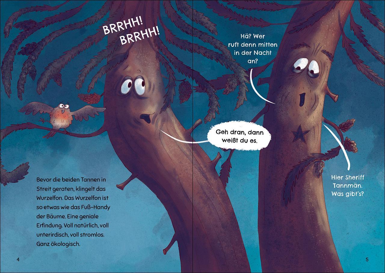 Beispielinhalt (Bild) Der Wald lebt! (Band 1) - Gemeinsam gegen das Böse