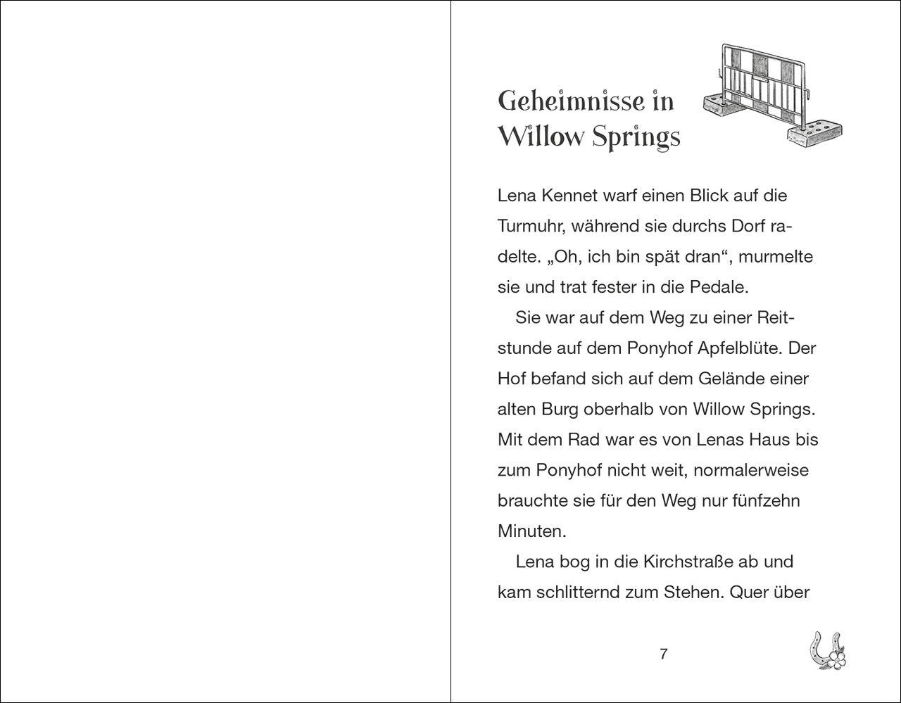 Beispielinhalt (Bild) Ponyhof Apfelblüte (Band 25) - Prinz wird zum Star