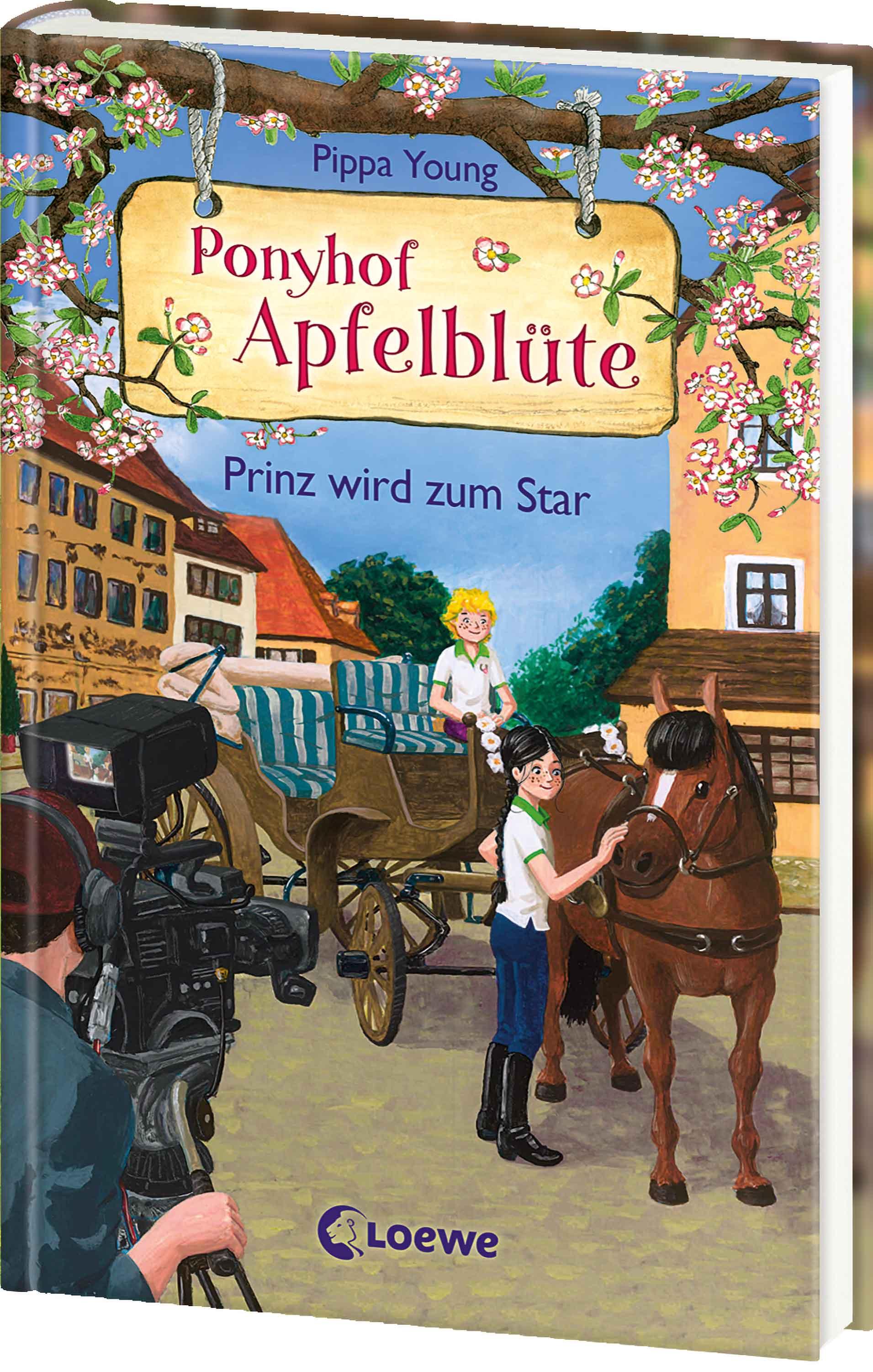Vorderes Coverbild Ponyhof Apfelblüte (Band 25) - Prinz wird zum Star