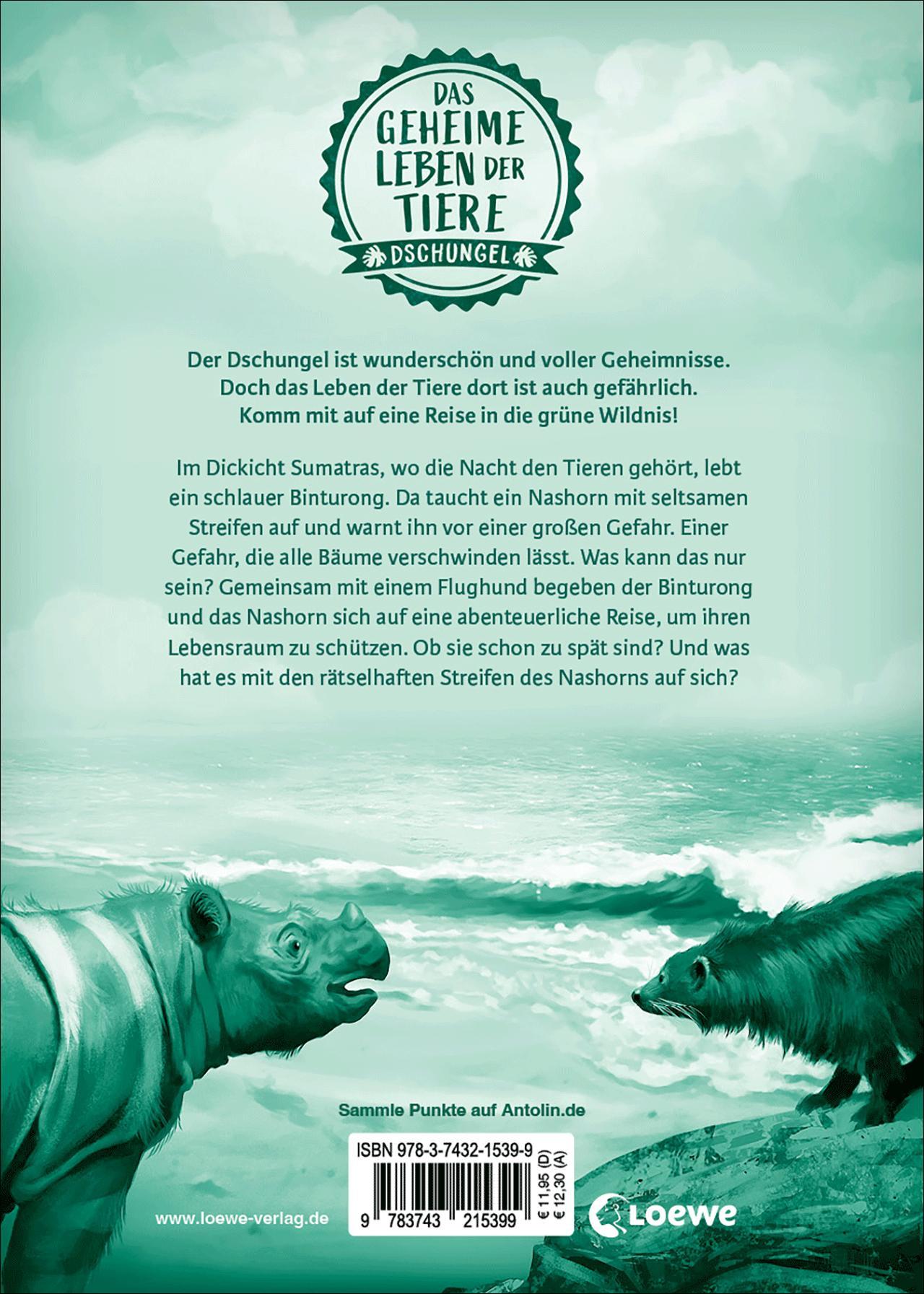 Beispielinhalt (Bild) Das geheime Leben der Tiere (Dschungel) - Das rätselhafte Nashorn