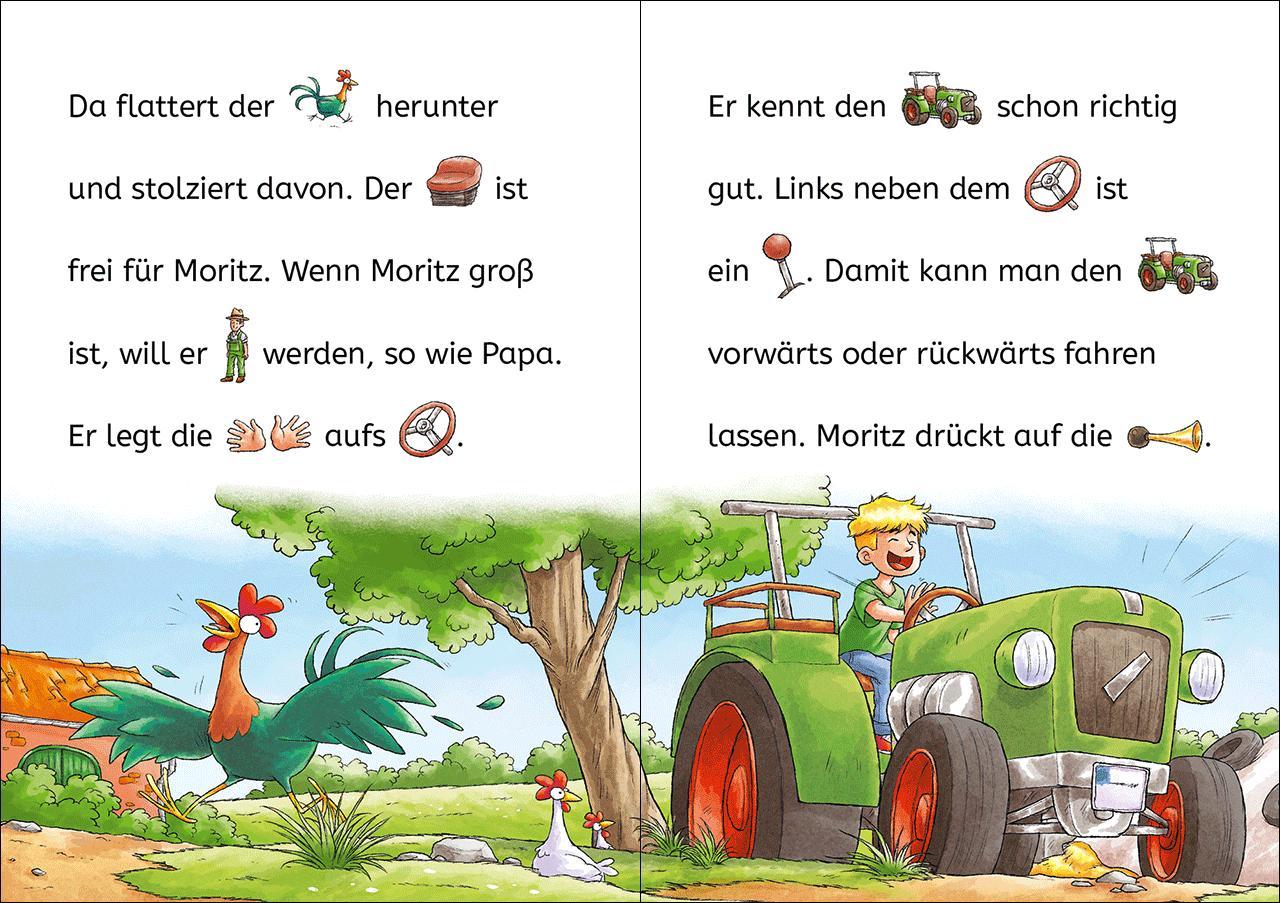 Beispielinhalt (Bild) Bildermaus - Unser Traktor ist der beste