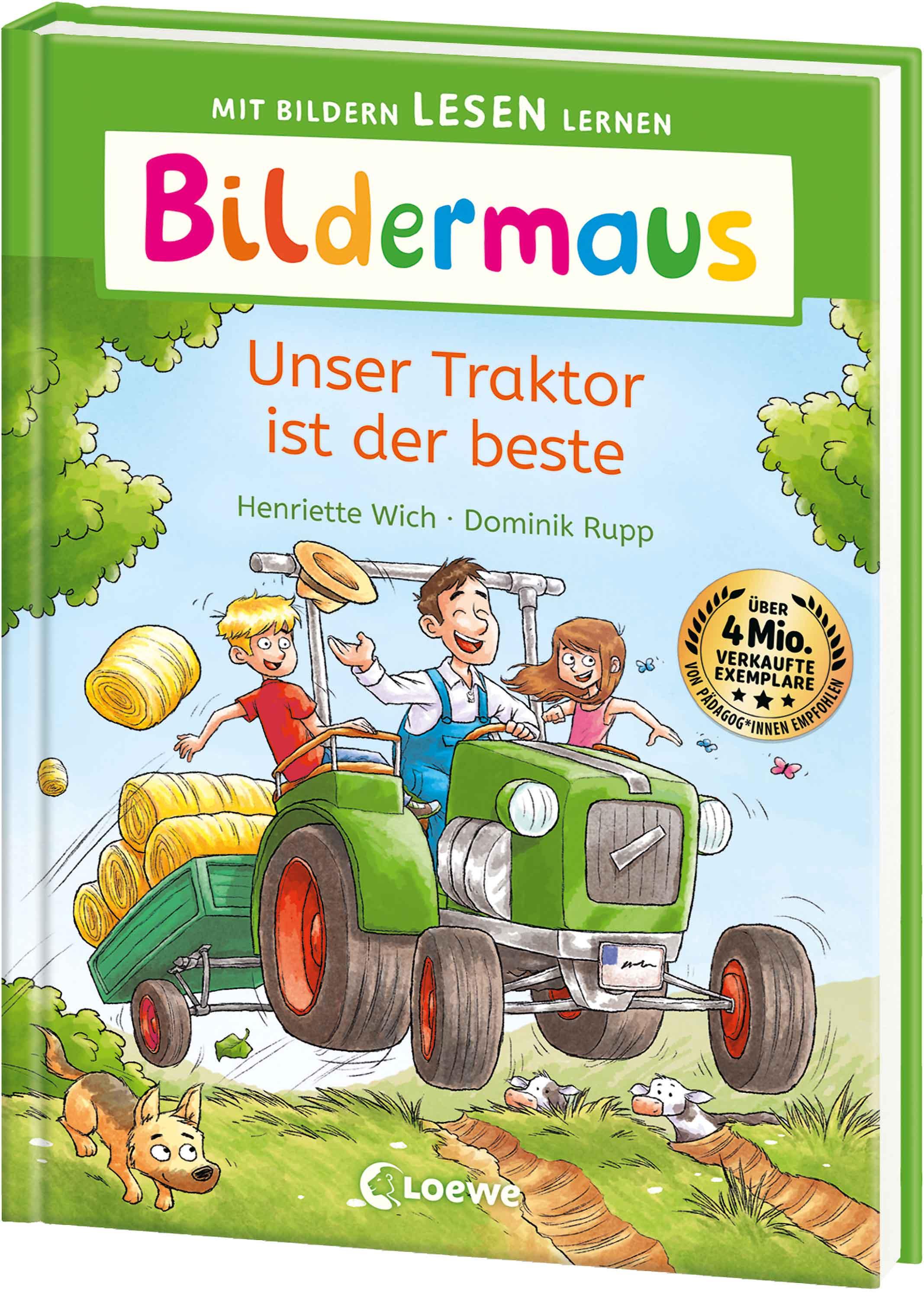 Vorderes Coverbild Bildermaus - Unser Traktor ist der beste