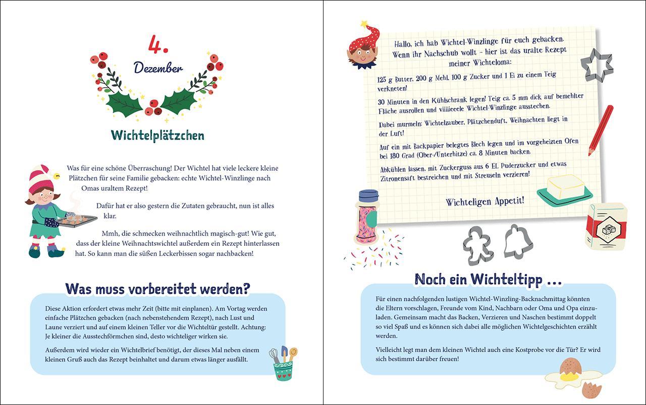 Beispielinhalt (Bild) Mit unserem Wichtel durch die Weihnachtszeit