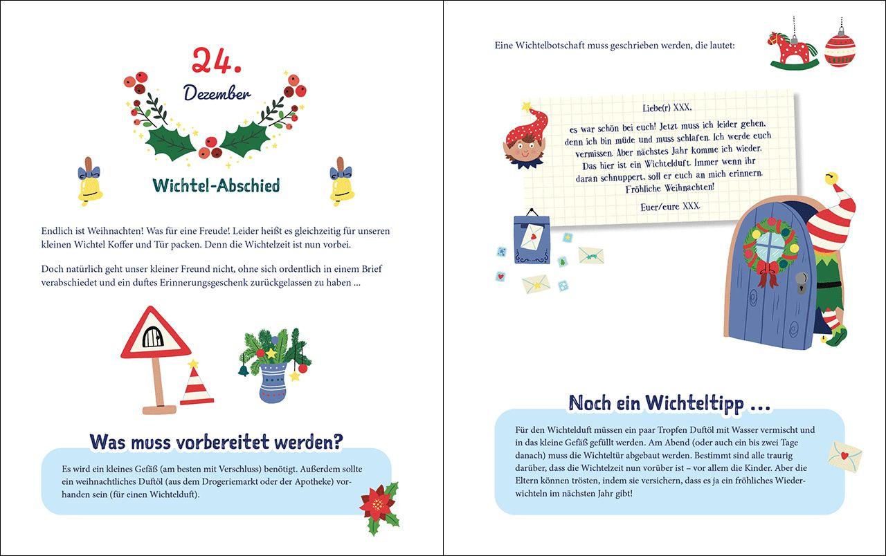 Beispielinhalt (Bild) Mit unserem Wichtel durch die Weihnachtszeit