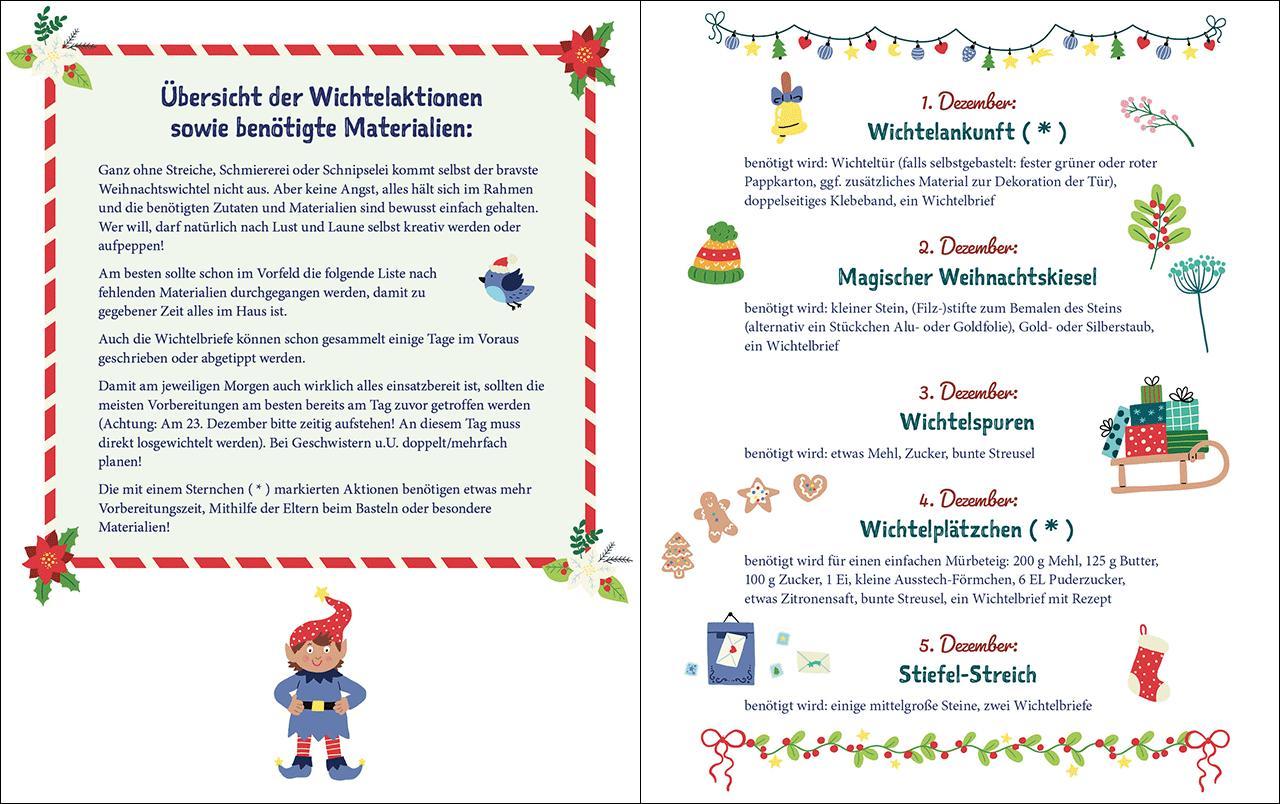 Beispielinhalt (Bild) Mit unserem Wichtel durch die Weihnachtszeit