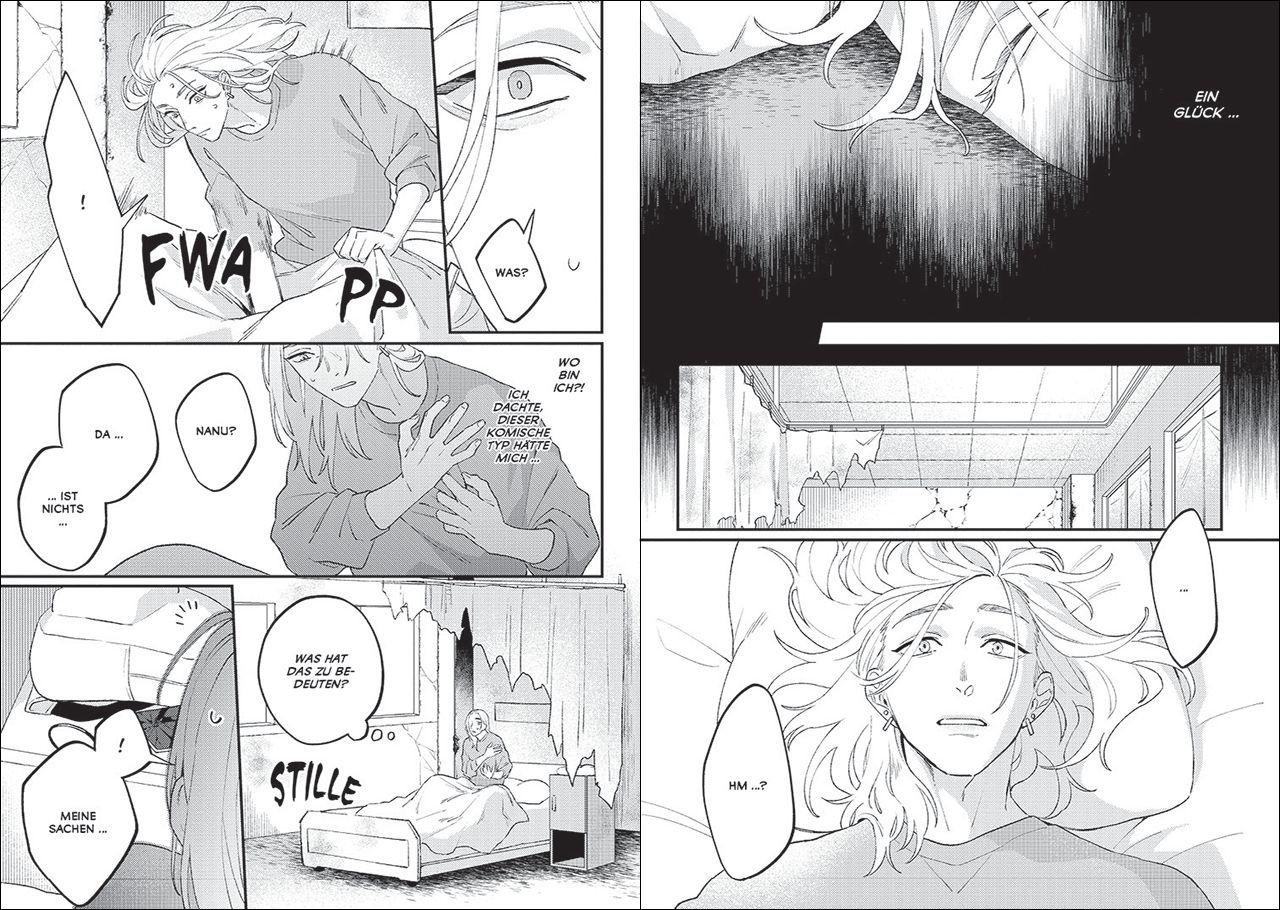 Beispielinhalt (Bild) Bissspuren und Fluorit