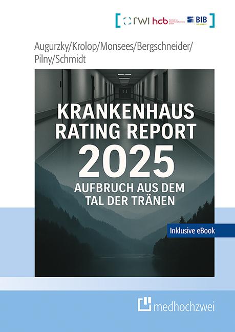 Vorderes Coverbild Krankenhaus Rating Report 2025
