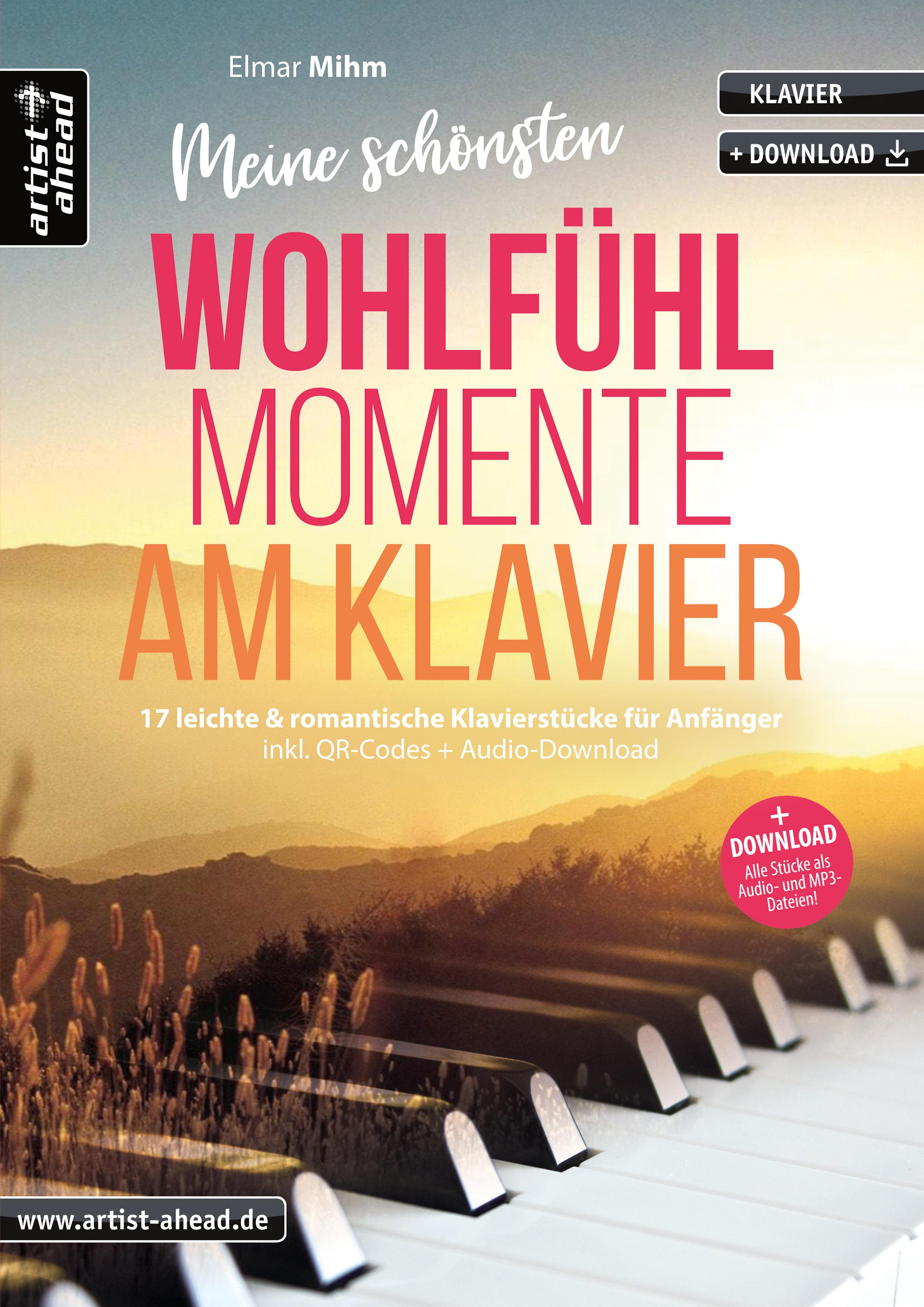 Vorderes Coverbild Meine schönsten Wohlfühlmomente am Klavier