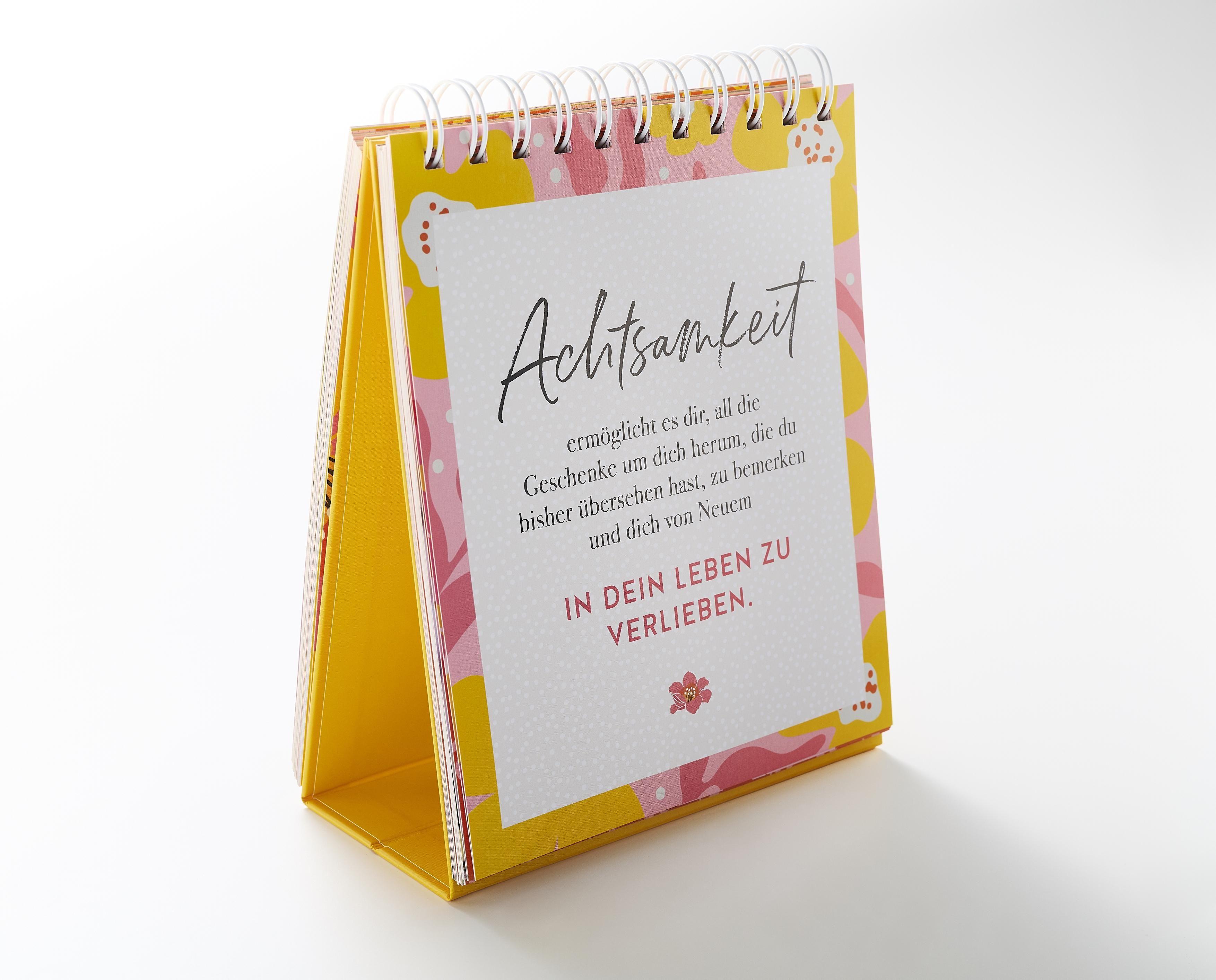 Beispielinhalt (Bild) Es ist ein Geschenk, dass es dich gibt - Der Tischaufsteller zum SPIEGEL Bestseller