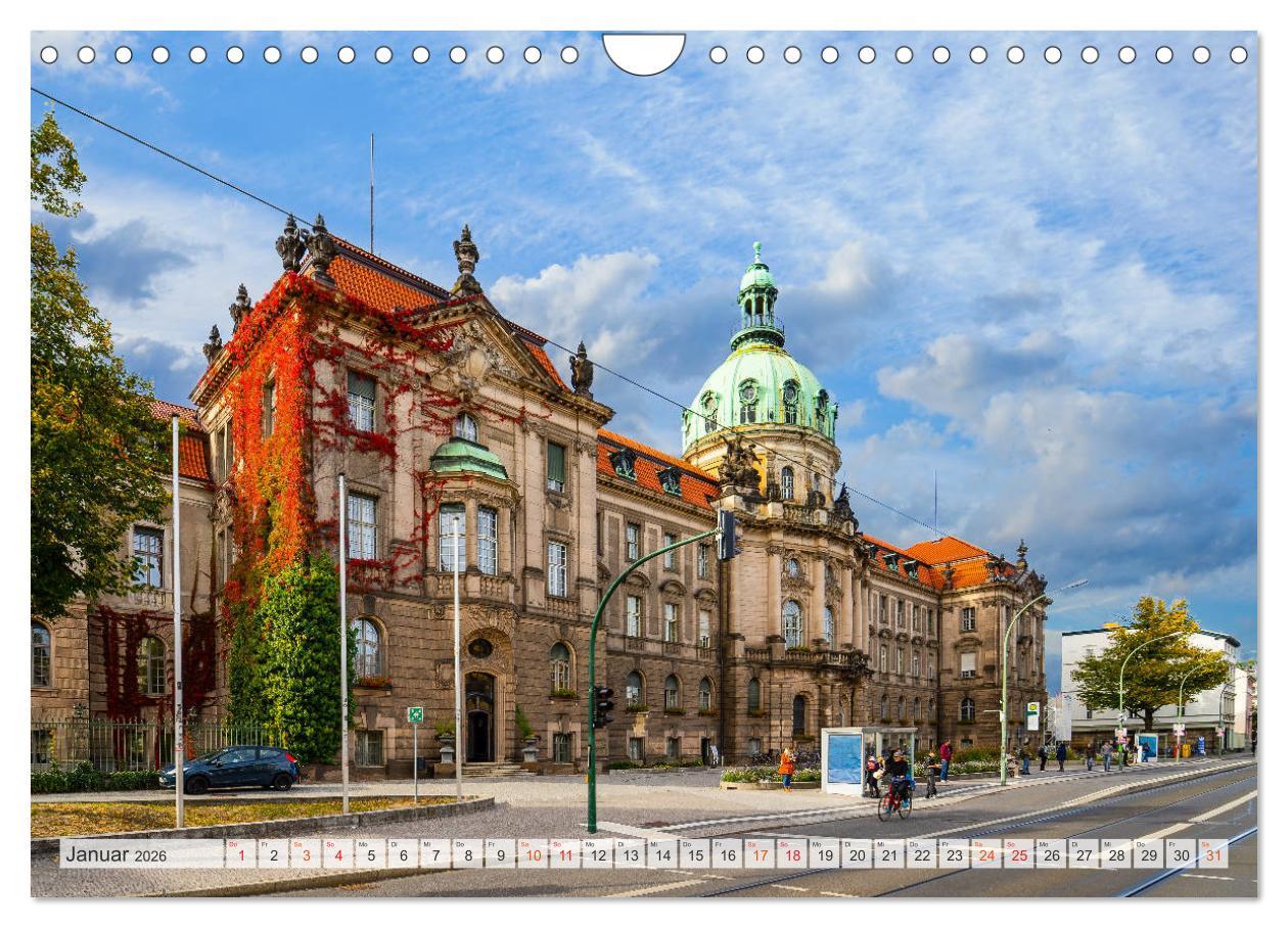 Beispielinhalt (Bild) Potsdam Wunderschöne Stadt (Wandkalender 2026 DIN A4 quer), CALVENDO Monatskalender