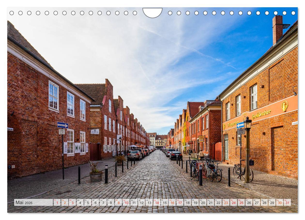 Beispielinhalt (Bild) Potsdam Wunderschöne Stadt (Wandkalender 2026 DIN A4 quer), CALVENDO Monatskalender