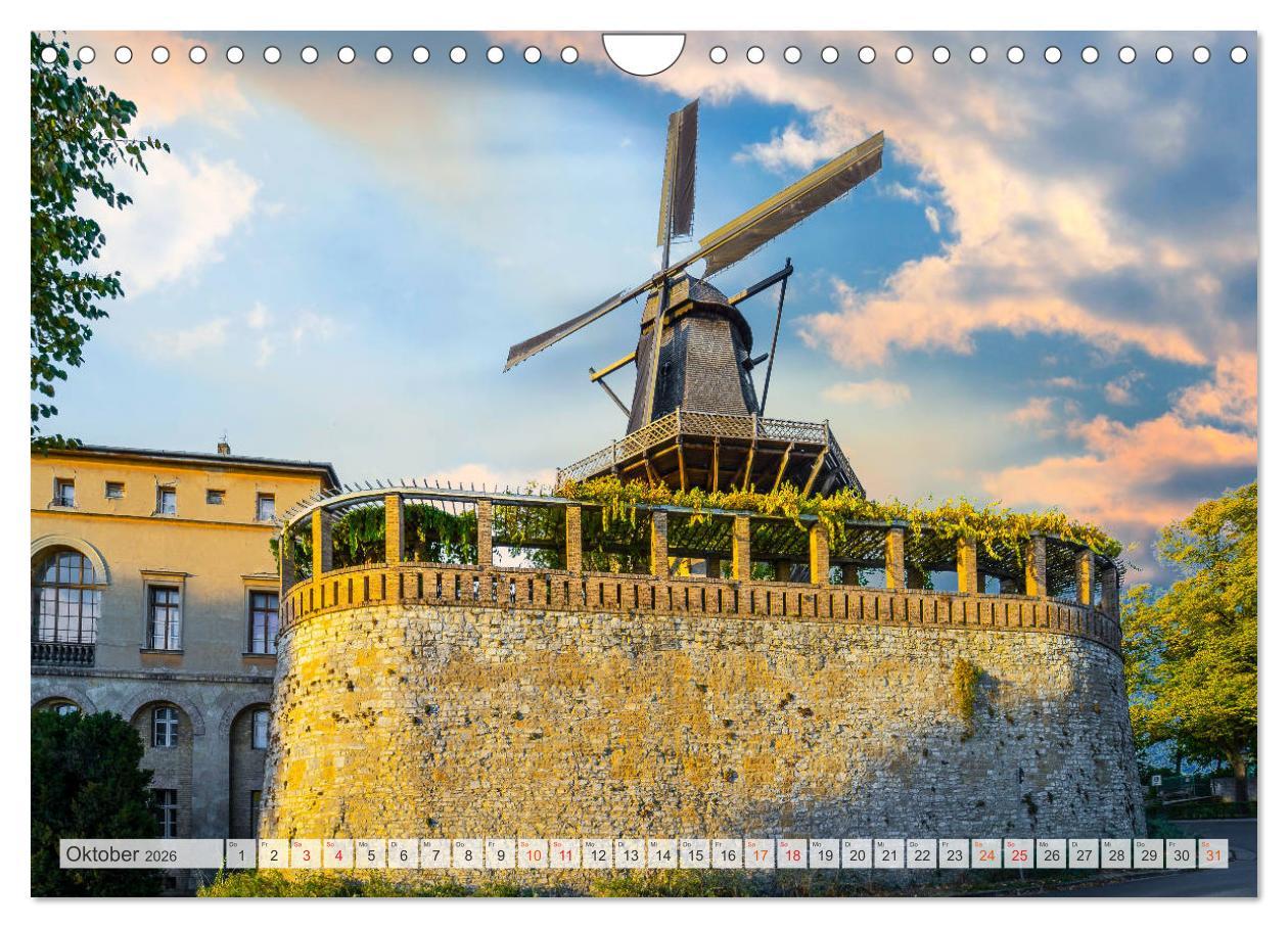 Beispielinhalt (Bild) Potsdam Wunderschöne Stadt (Wandkalender 2026 DIN A4 quer), CALVENDO Monatskalender