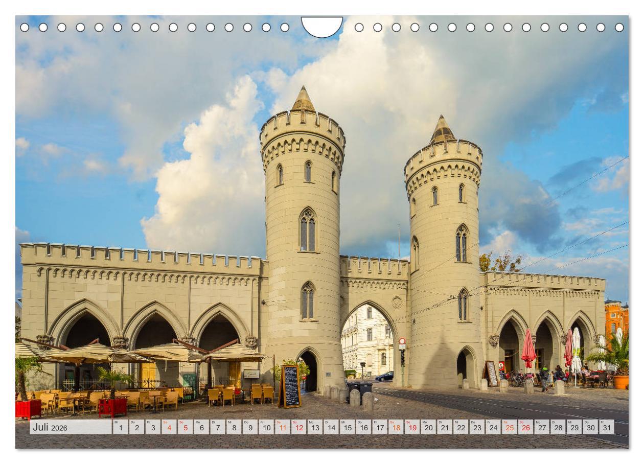 Beispielinhalt (Bild) Potsdam Wunderschöne Stadt (Wandkalender 2026 DIN A4 quer), CALVENDO Monatskalender