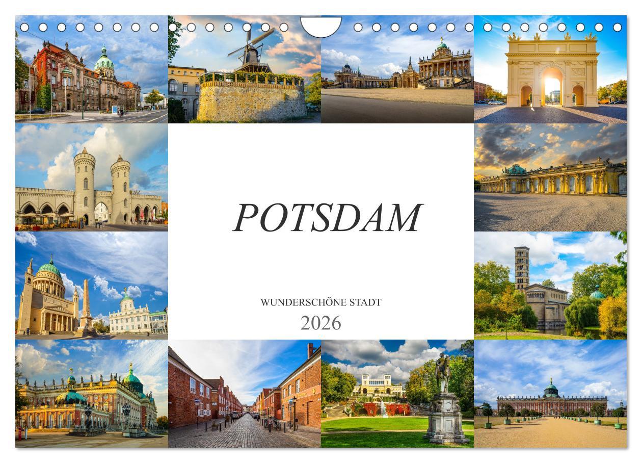 Vorderes Coverbild Potsdam Wunderschöne Stadt (Wandkalender 2026 DIN A4 quer), CALVENDO Monatskalender