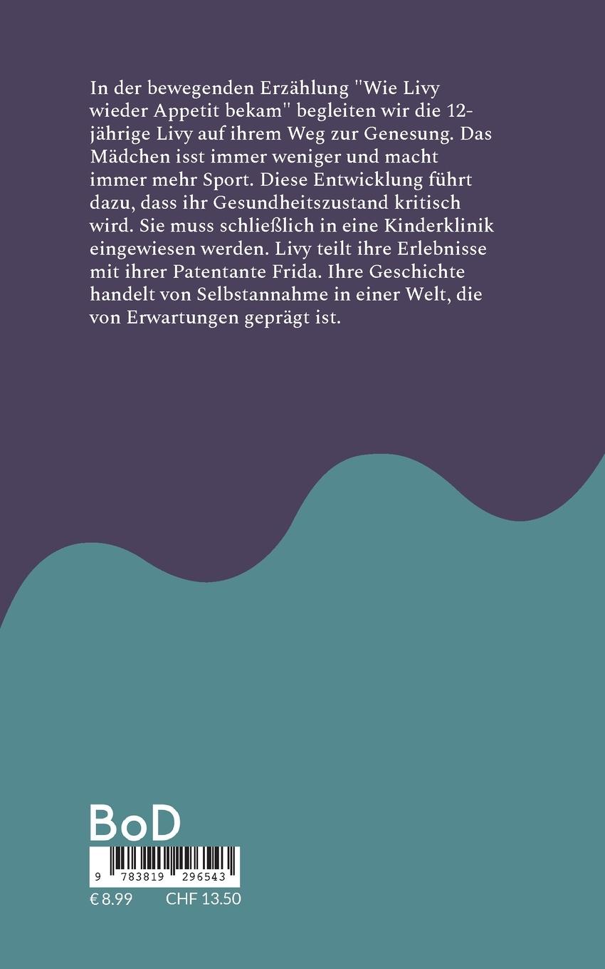 Rückseitencover Wie Livy wieder Appetit bekam