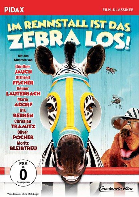 Vorderes Coverbild Im Rennstall ist das Zebra los!