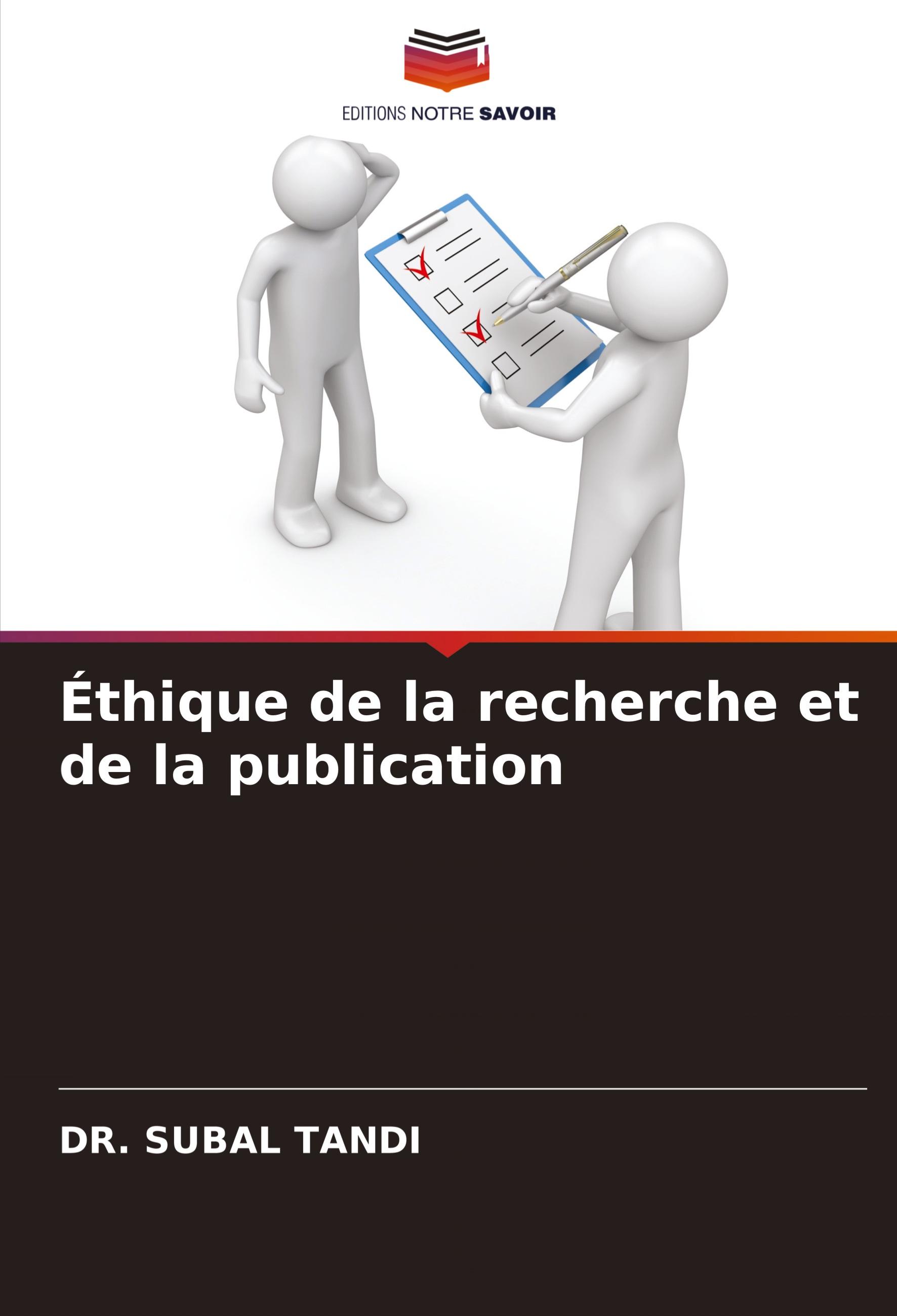Vorderes Coverbild Éthique de la recherche et de la publication