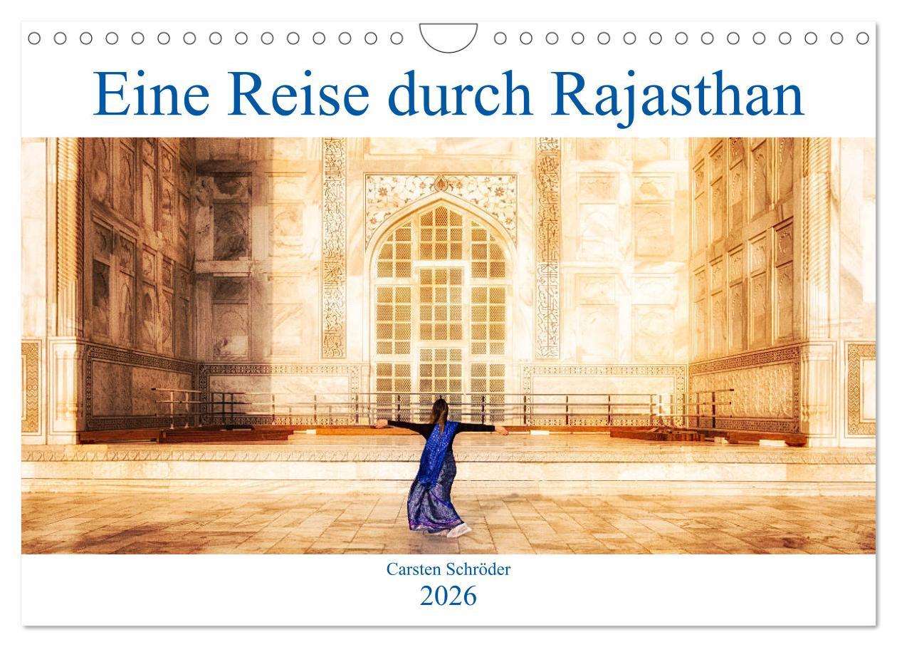 Vorderes Coverbild Eine Reise durch Rajasthan (Wandkalender 2026 DIN A4 quer), CALVENDO Monatskalender