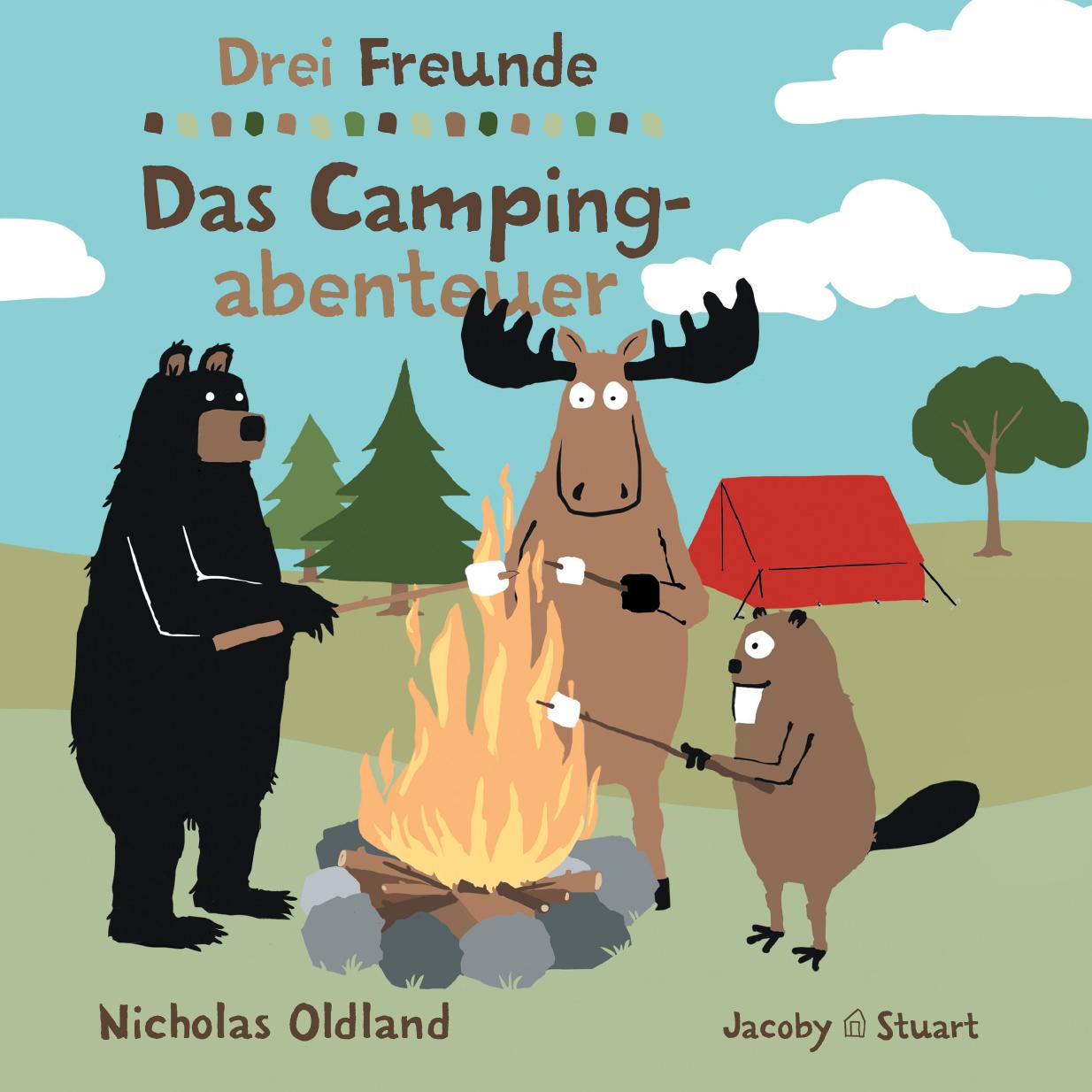 Vorderes Coverbild Drei Freunde: Das Campingabenteuer