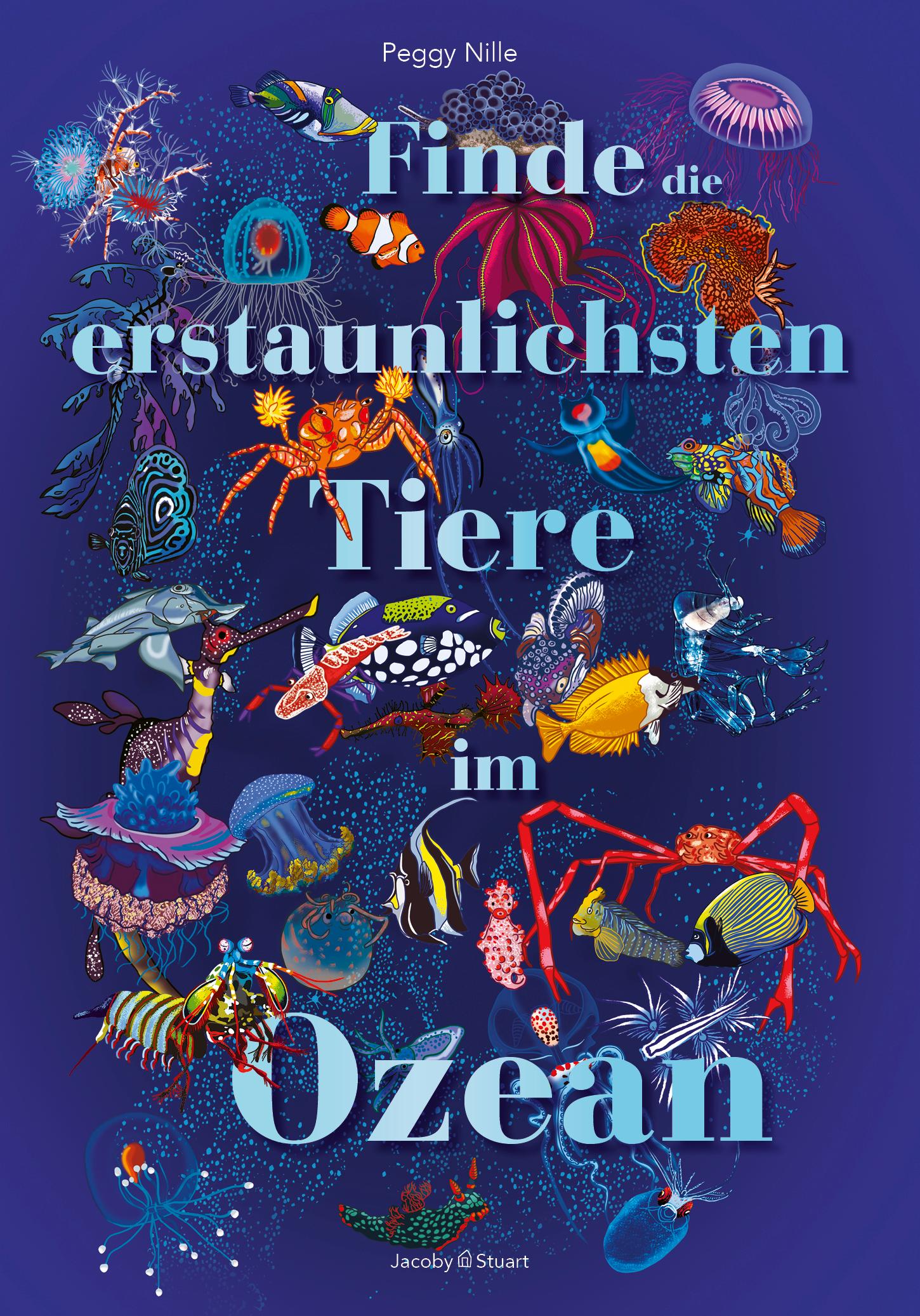 Vorderes Coverbild Finde die erstaunlichsten Tiere im Ozean