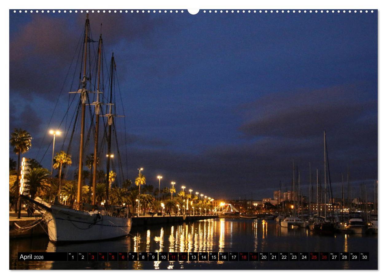 Beispielinhalt (Bild) Barcelona - Stadt des Modernisme (hochwertiger Premium Wandkalender 2026 DIN A2 quer), Kunstdruck in Hochglanz