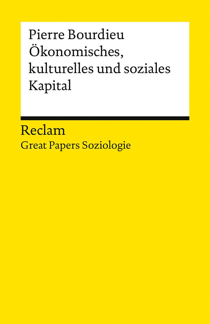 Vorderes Coverbild Ökonomisches, kulturelles und soziales Kapital