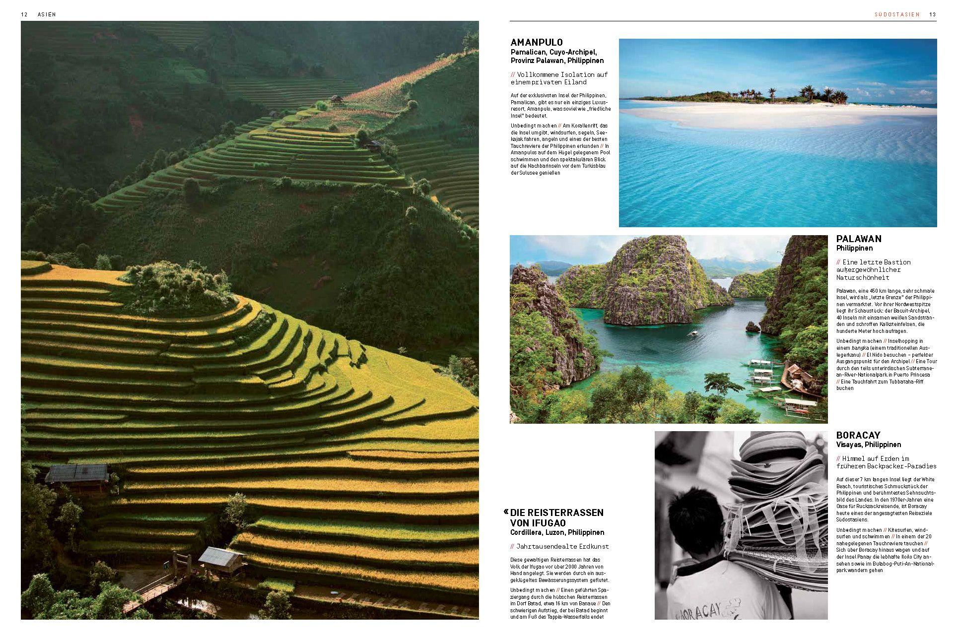 Beispielinhalt (Bild) 1000 Places To See Before You Die - Die Must-See-Liste der schönsten Reiseziele der Welt im XXL-Bildband