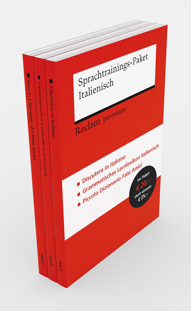 Vorderes Coverbild Sprachtrainings-Paket Italienisch