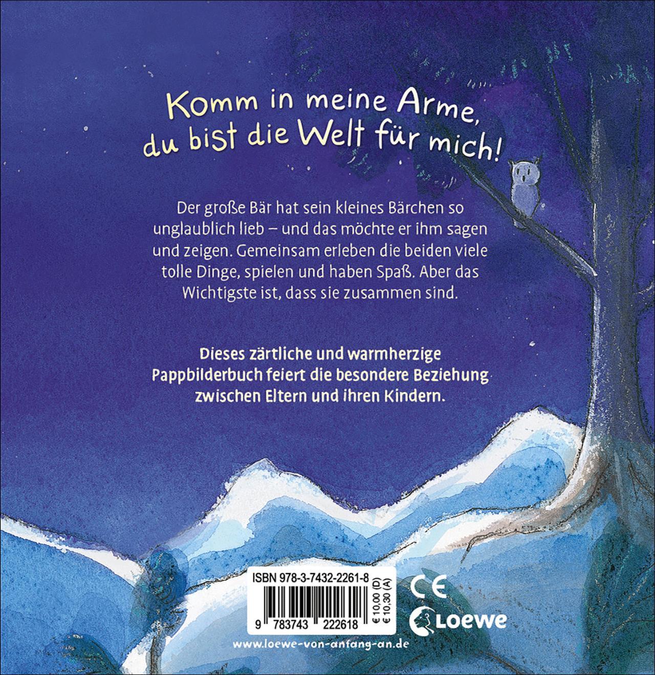 Beispielinhalt (Bild) Ich hab dich lieb bis zum Mond und zu den Sternen