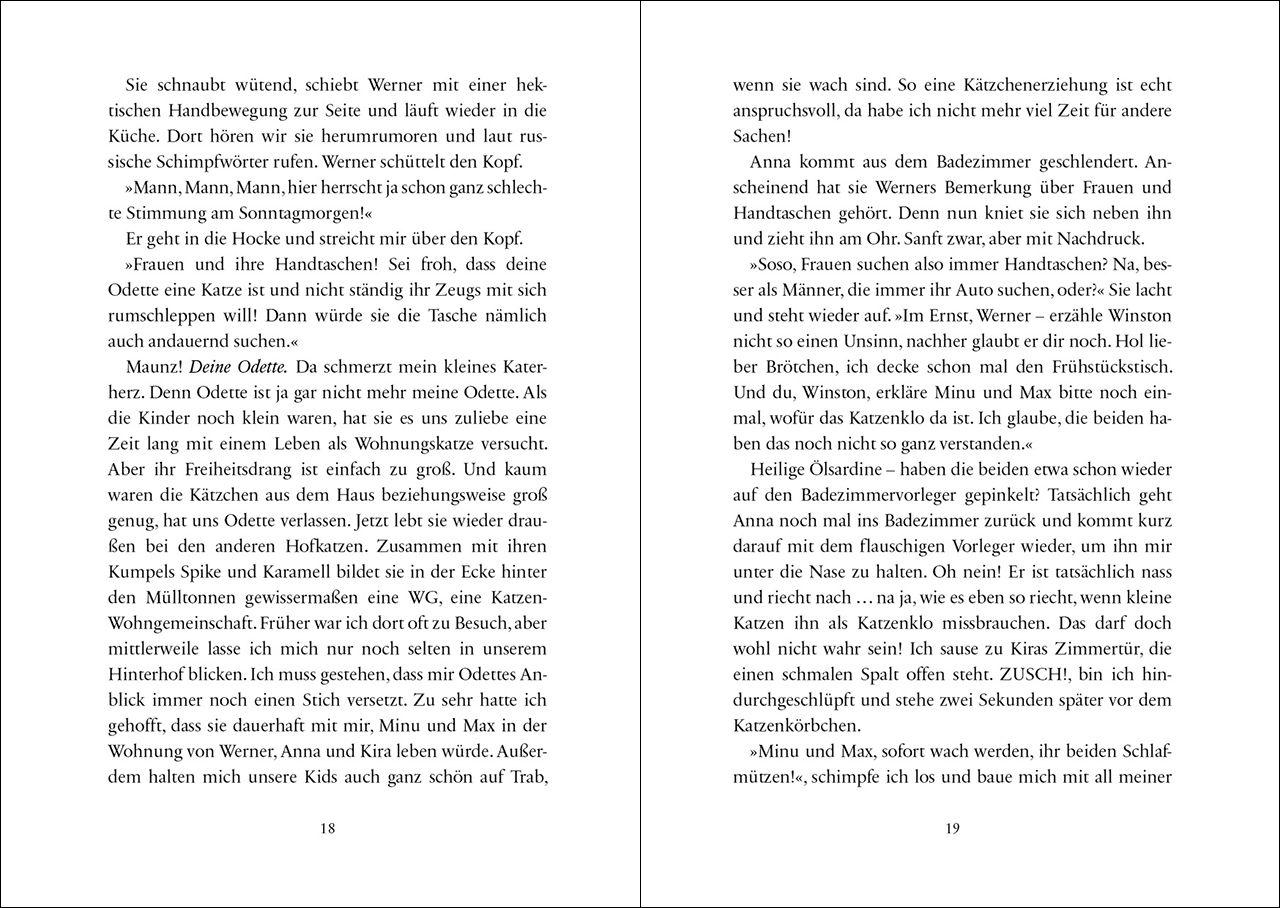 Beispielinhalt (Bild) Winston (Band 7) - Samtpfoten auf Phantomjagd TB