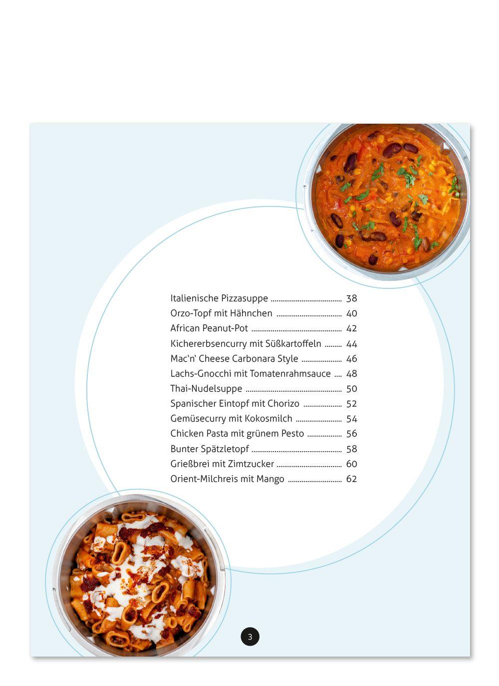 Beispielinhalt (Bild) ONE POT REZEPTE