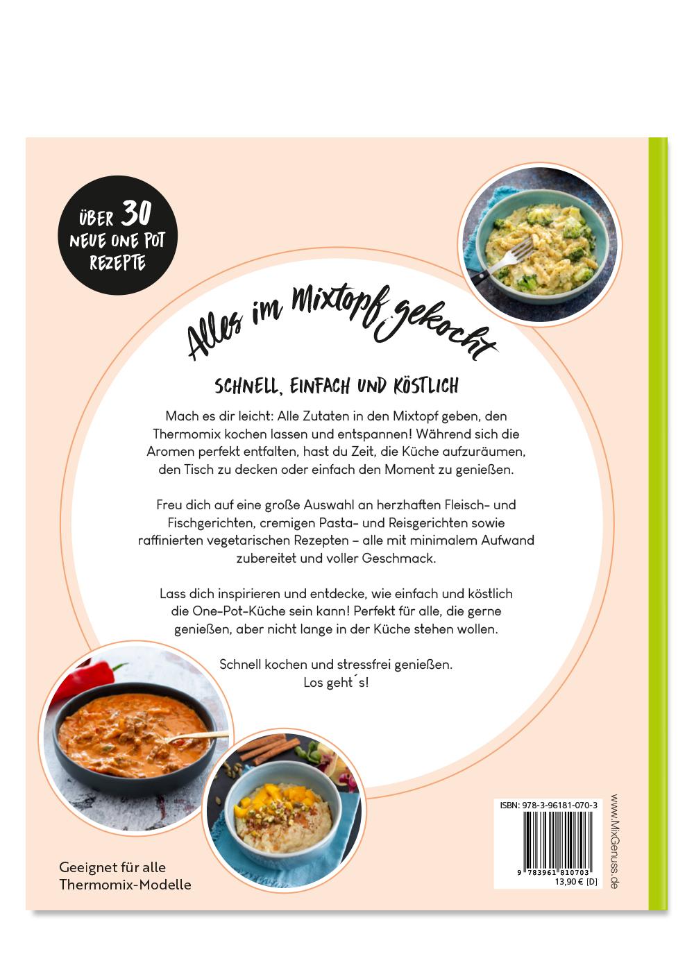 Rückseitencover ONE POT REZEPTE