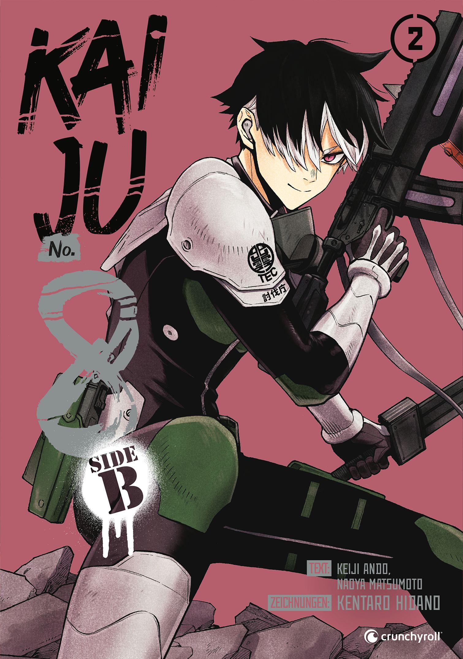 Vorderes Coverbild Kaiju No. 8 side B - Band 2 (Finale)