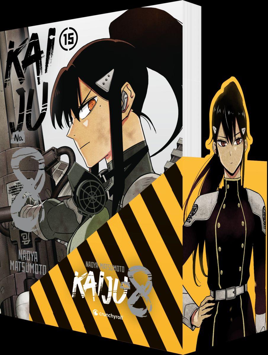 Vorderes Coverbild Kaiju No. 8 - Band 15 mit Dekorama