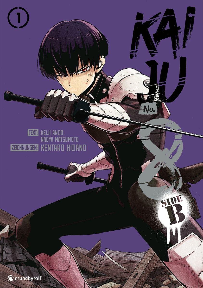 Vorderes Coverbild Kaiju No. 8 side B - Band 1