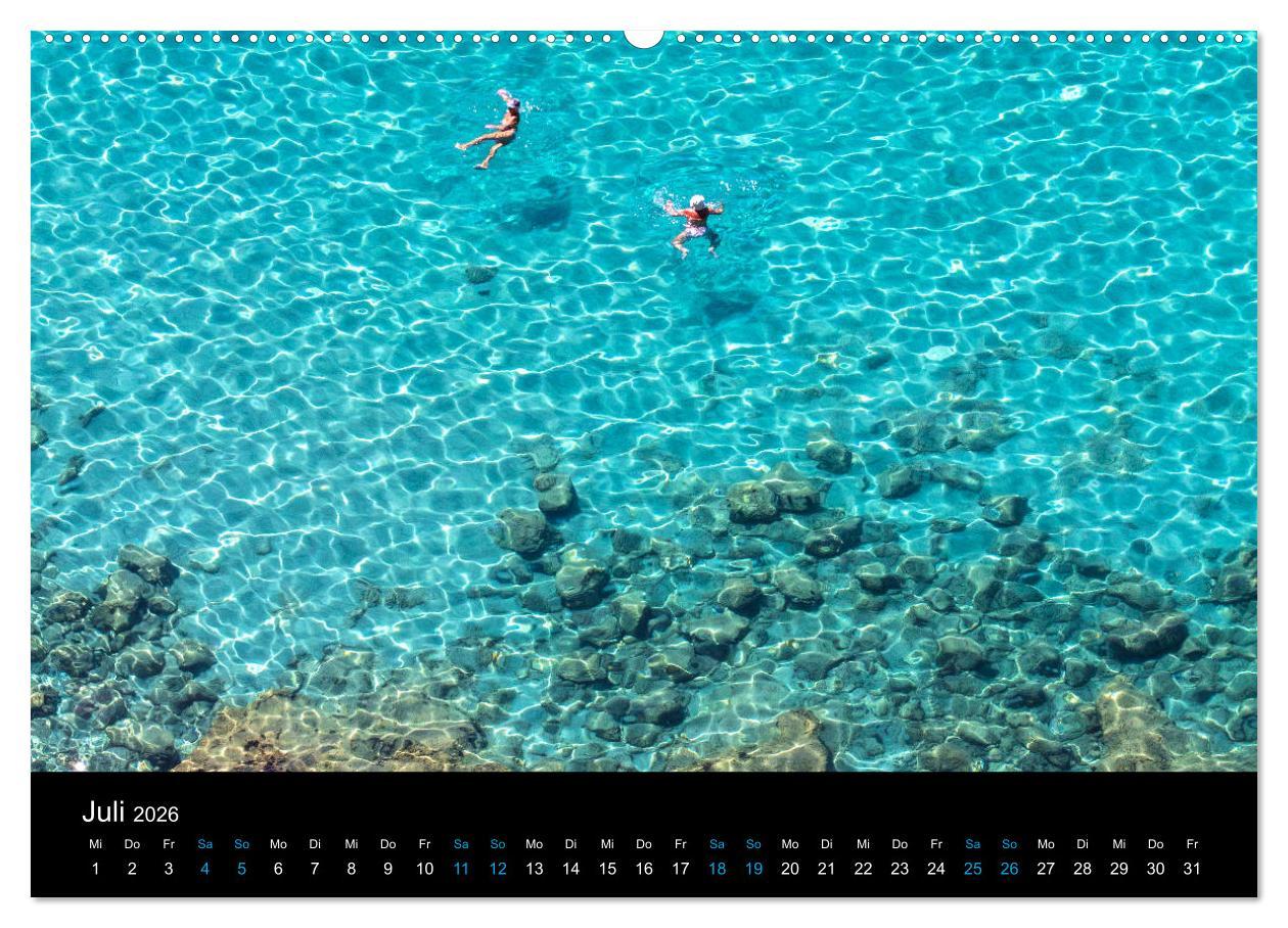 Beispielinhalt (Bild) Peloponnes, Griechisches Urgestein von grandioser Schönheit. Die Regionen Argolis, Korinthia und Attika (Wandkalender 2026 DIN A2 quer), CALVENDO Monatskalender