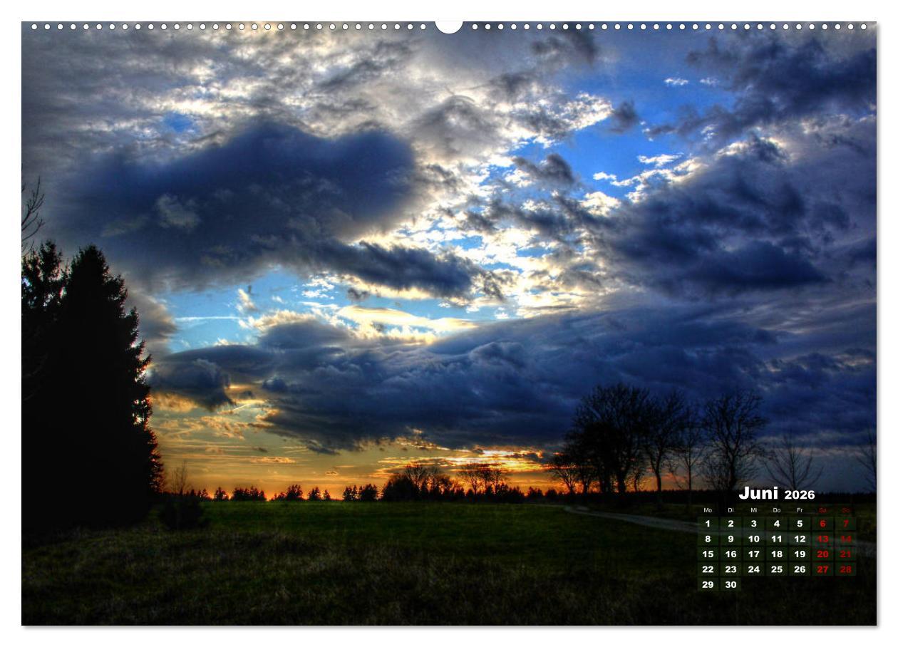 Beispielinhalt (Bild) Bilder aus dem schönen Harz (Wandkalender 2026 DIN A2 quer), CALVENDO Monatskalender