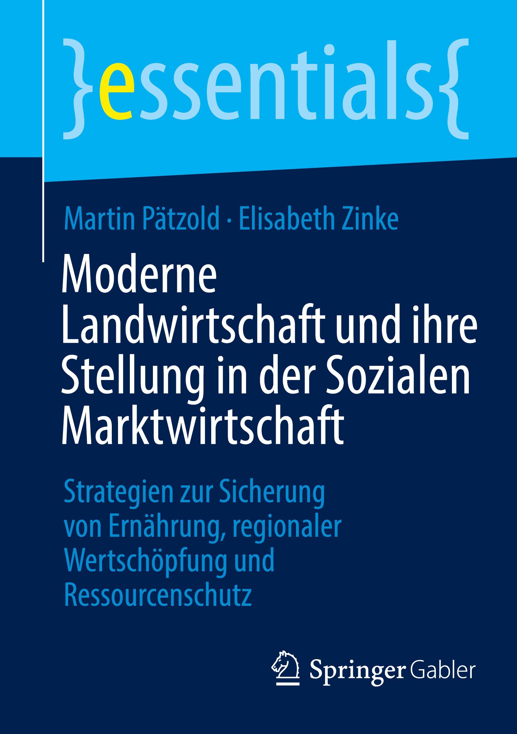 Vorderes Coverbild Moderne Landwirtschaft und ihre Stellung in der Sozialen Marktwirtschaft