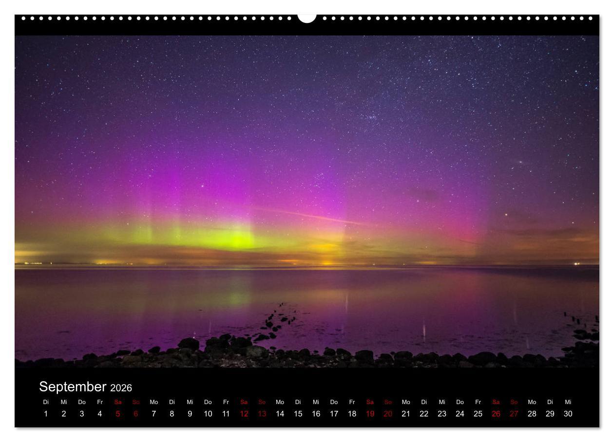 Beispielinhalt (Bild) Naturwunder Norddeutschlands (hochwertiger Premium Wandkalender 2026 DIN A2 quer), Kunstdruck in Hochglanz
