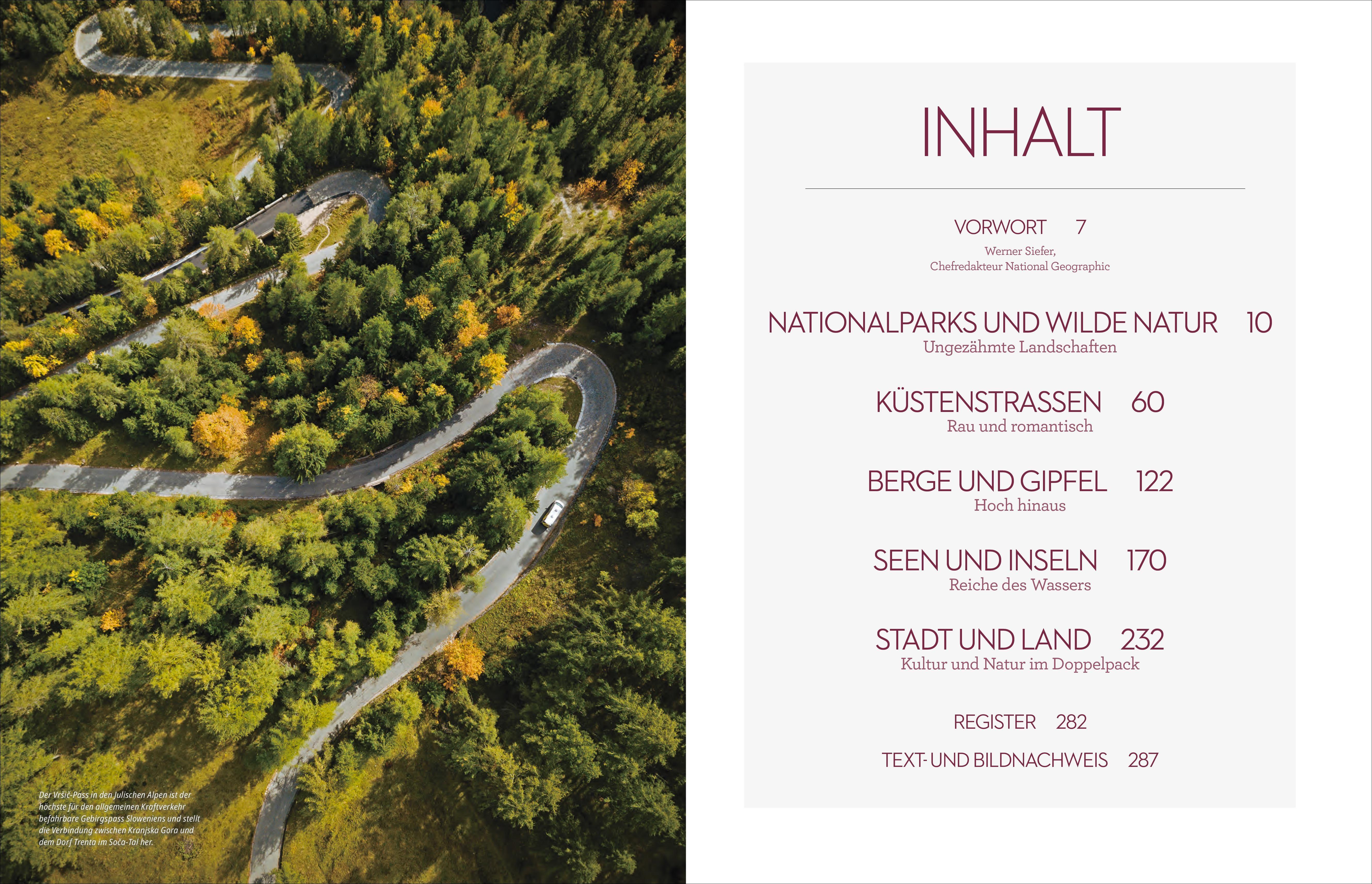 Beispielinhalt (Bild) In 225 Reisen mit Wohnmobil und Campervan durch Europa