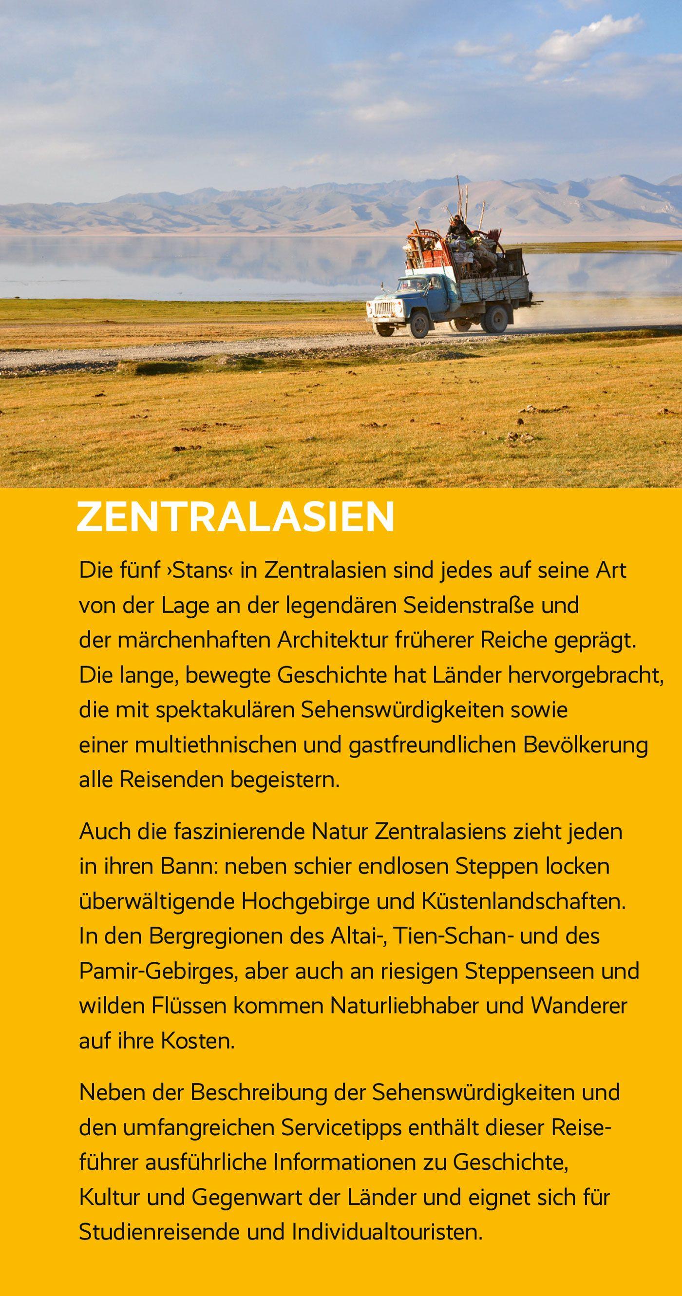 Beispielinhalt (Bild) TRESCHER Reiseführer Zentralasien
