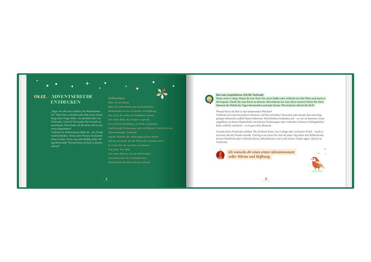 Beispielinhalt (Bild) Warten. Staunen. Bleiben.