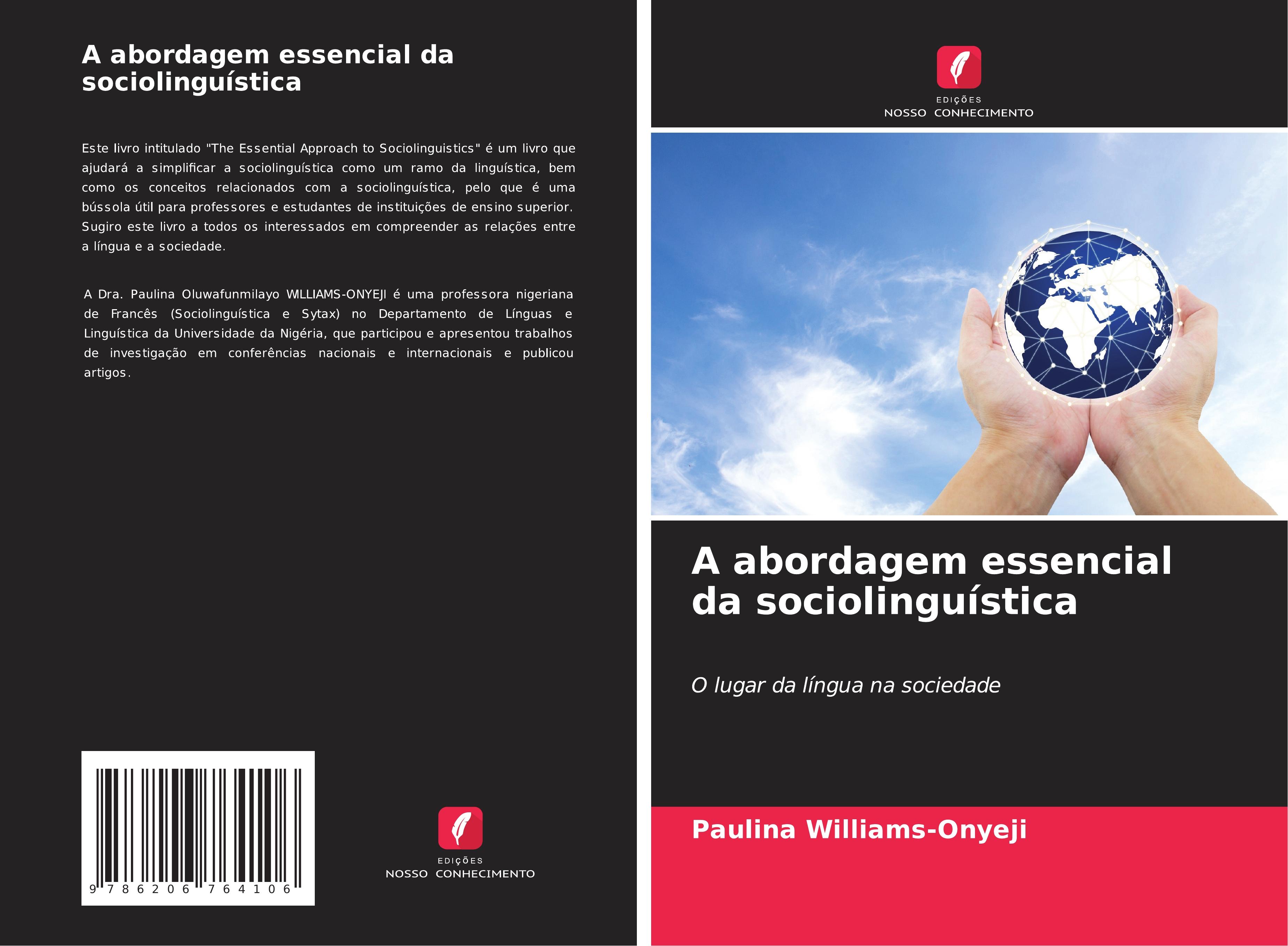 Vorderes Coverbild A abordagem essencial da sociolinguística