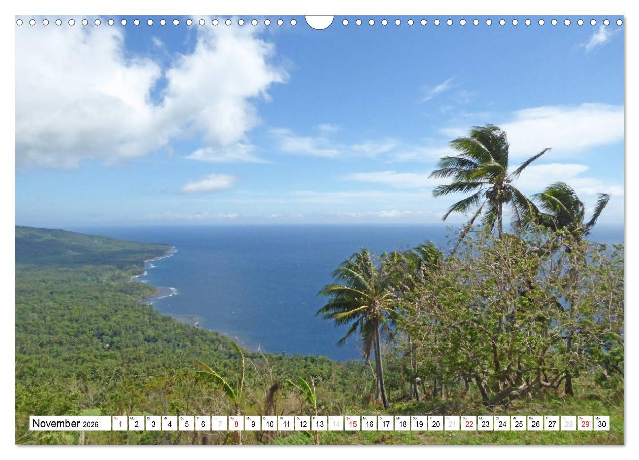 Beispielinhalt (Bild) Papua-Neuguinea Geheimnisvolle Inselwelt (Wandkalender 2026 DIN A3 quer), CALVENDO Monatskalender