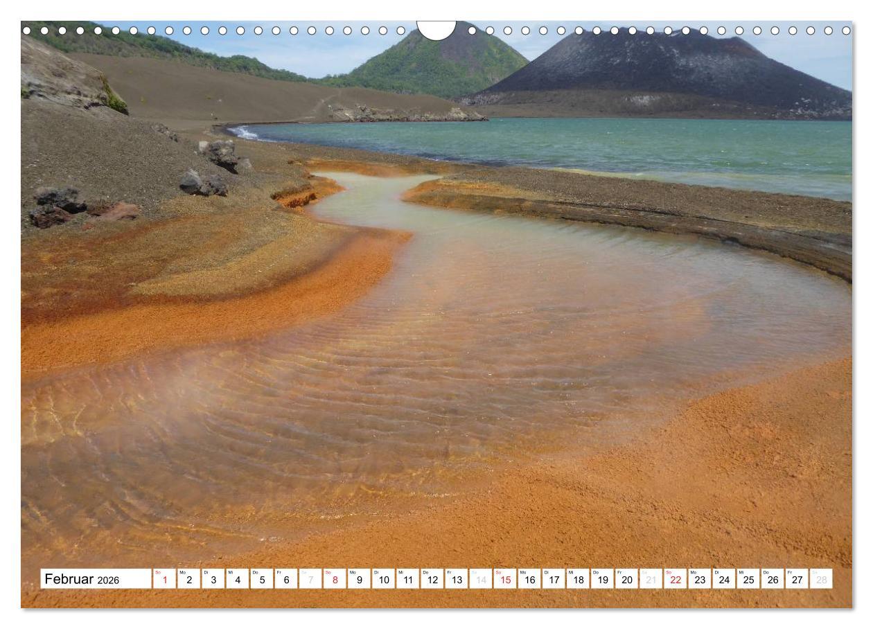 Beispielinhalt (Bild) Papua-Neuguinea Geheimnisvolle Inselwelt (Wandkalender 2026 DIN A3 quer), CALVENDO Monatskalender