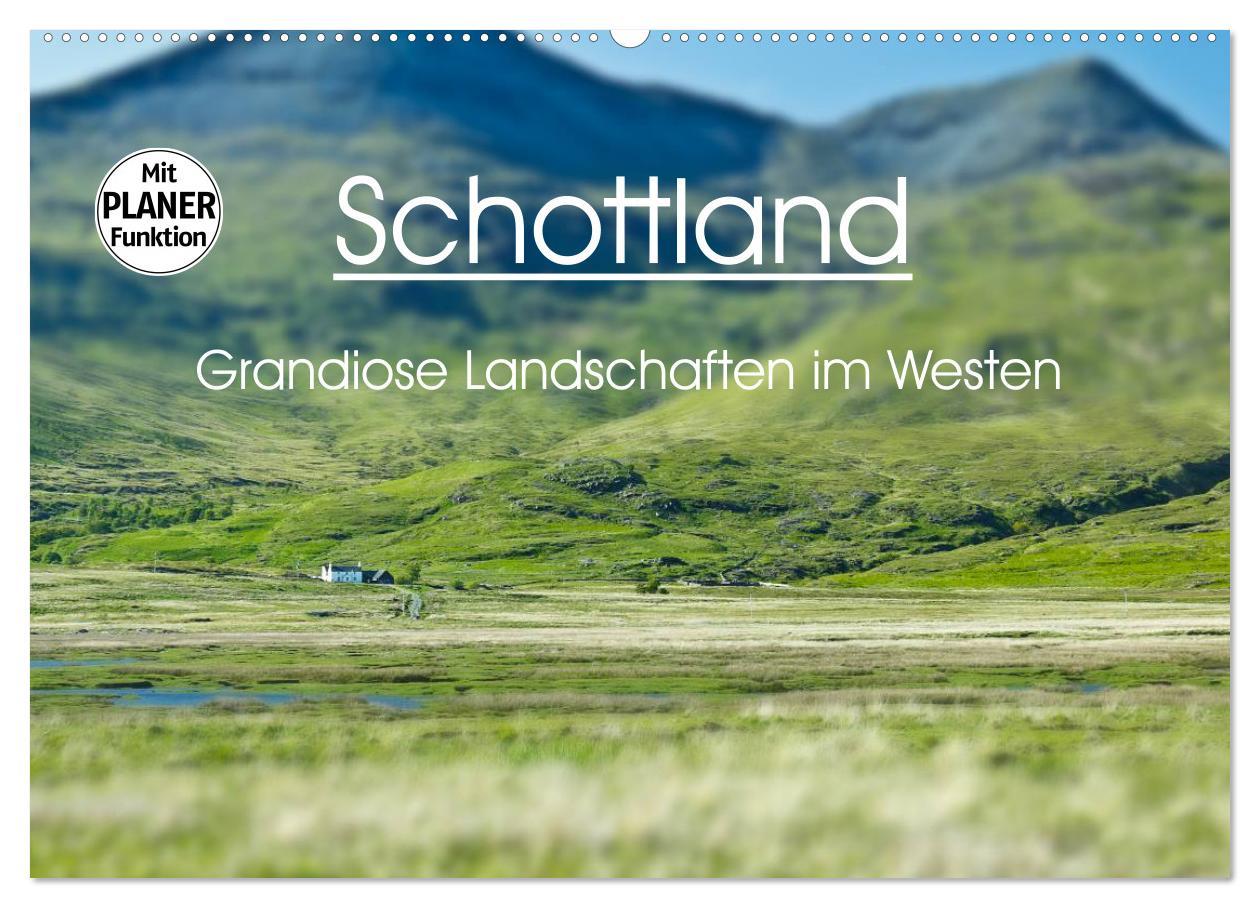 Vorderes Coverbild Schottland - grandiose Landschaften im Westen (Wandkalender 2026 DIN A2 quer), CALVENDO Monatskalender