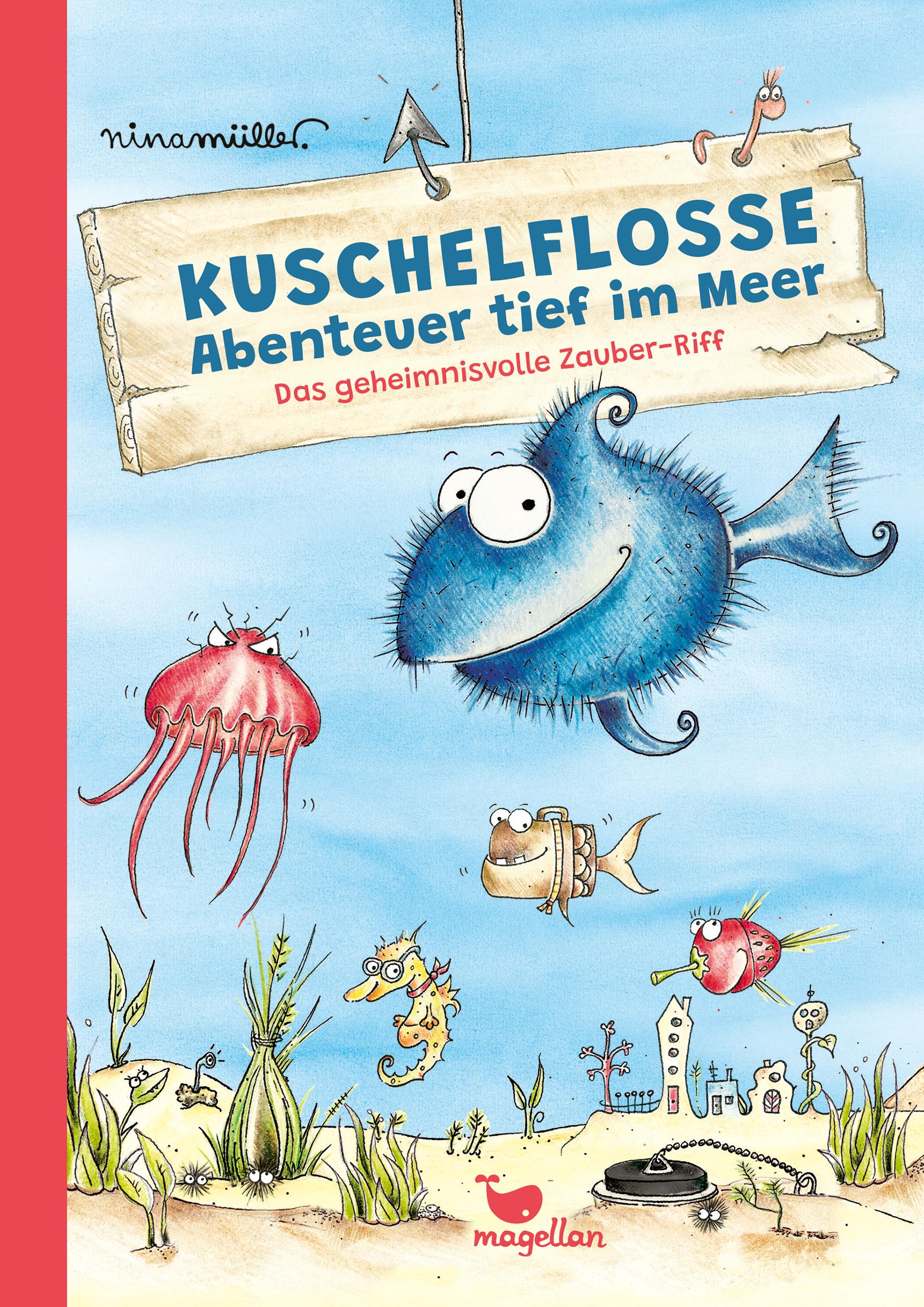 Vorderes Coverbild Kuschelflosse - Abenteuer tief im Meer - Das geheimnisvolle Zauber-Riff