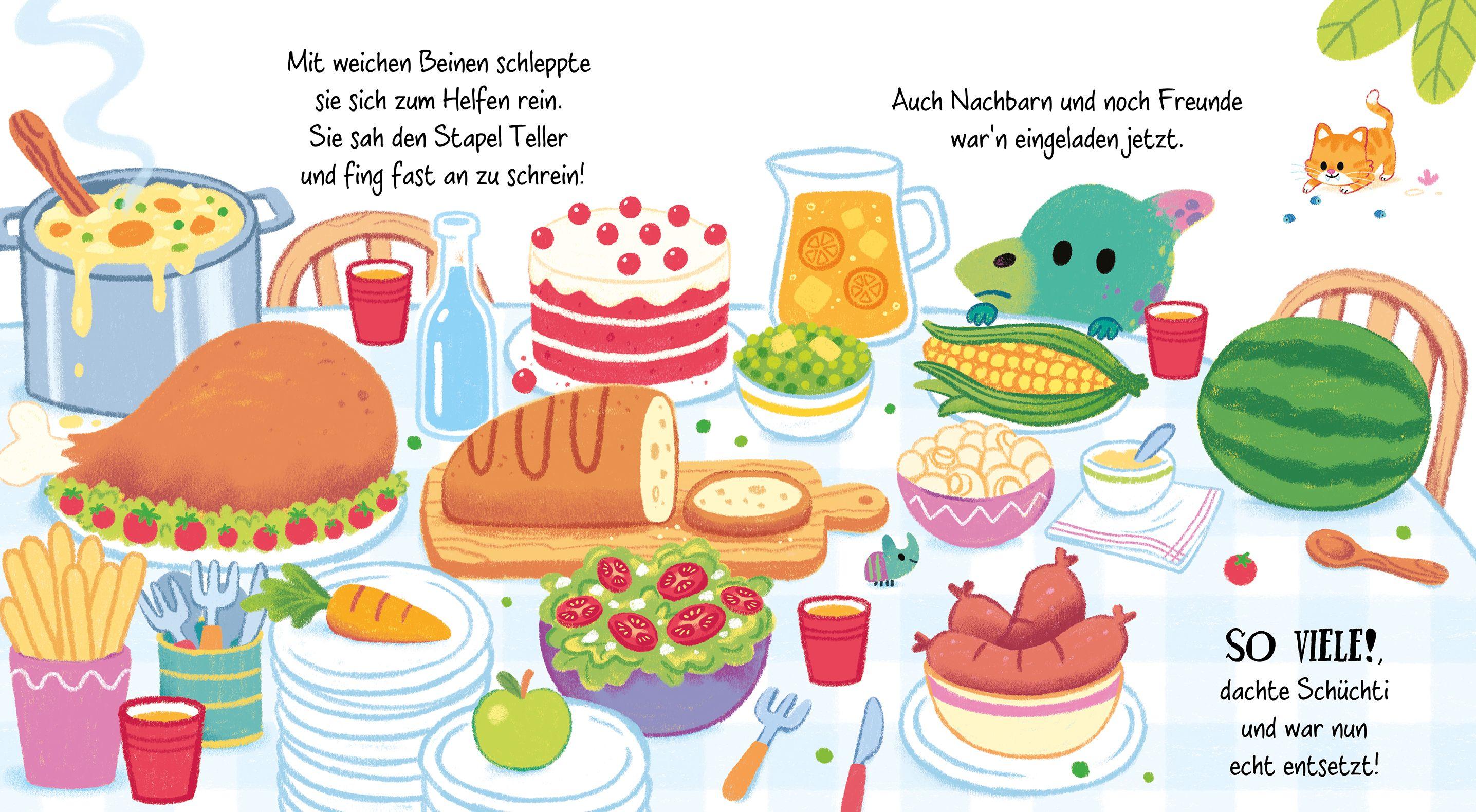 Beispielinhalt (Bild) Der Schüchtisaurus