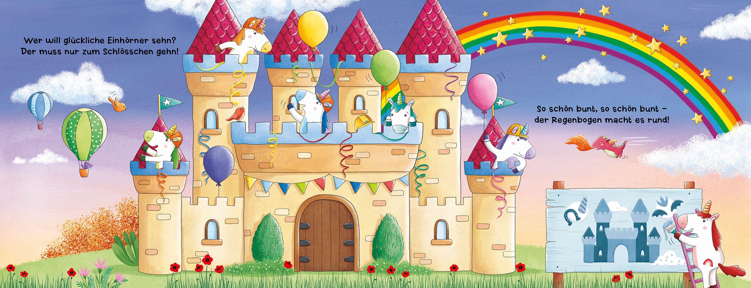 Beispielinhalt (Bild) Wer will fleißige Einhörner sehn?