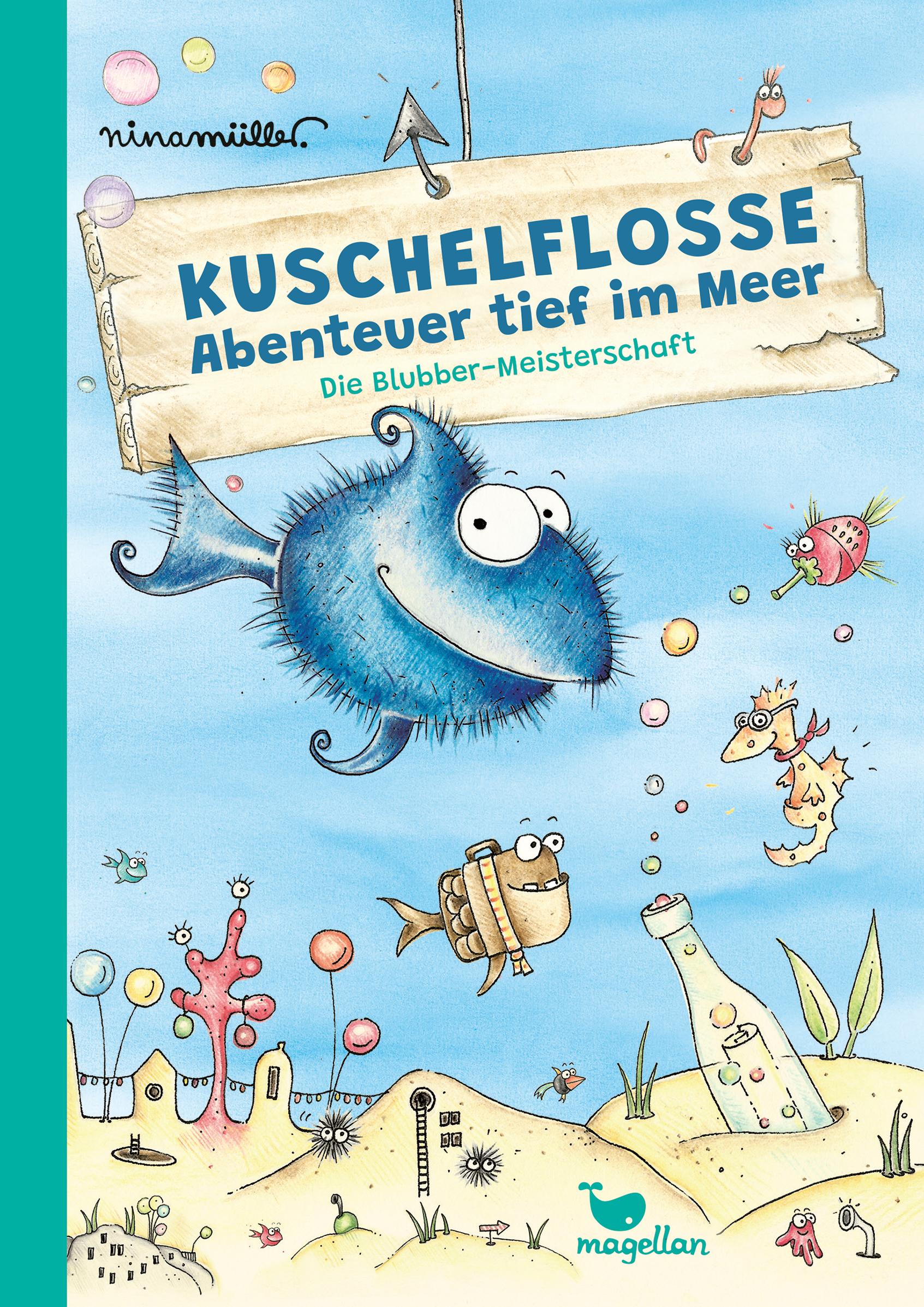 Vorderes Coverbild Kuschelflosse - Abenteuer tief im Meer - Die Blubber-Meisterschaft